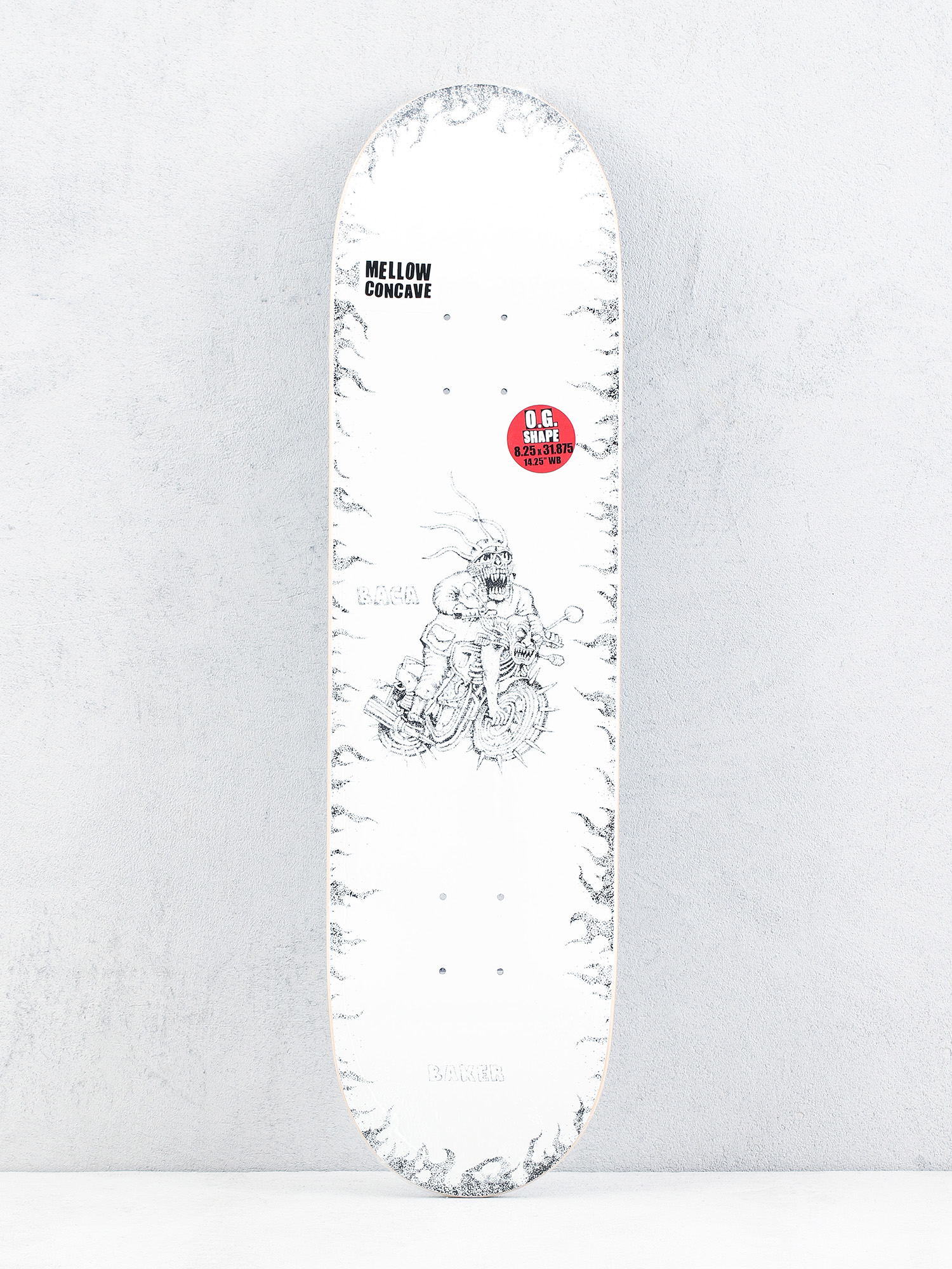 Deck Baker Sb Stipple (white)