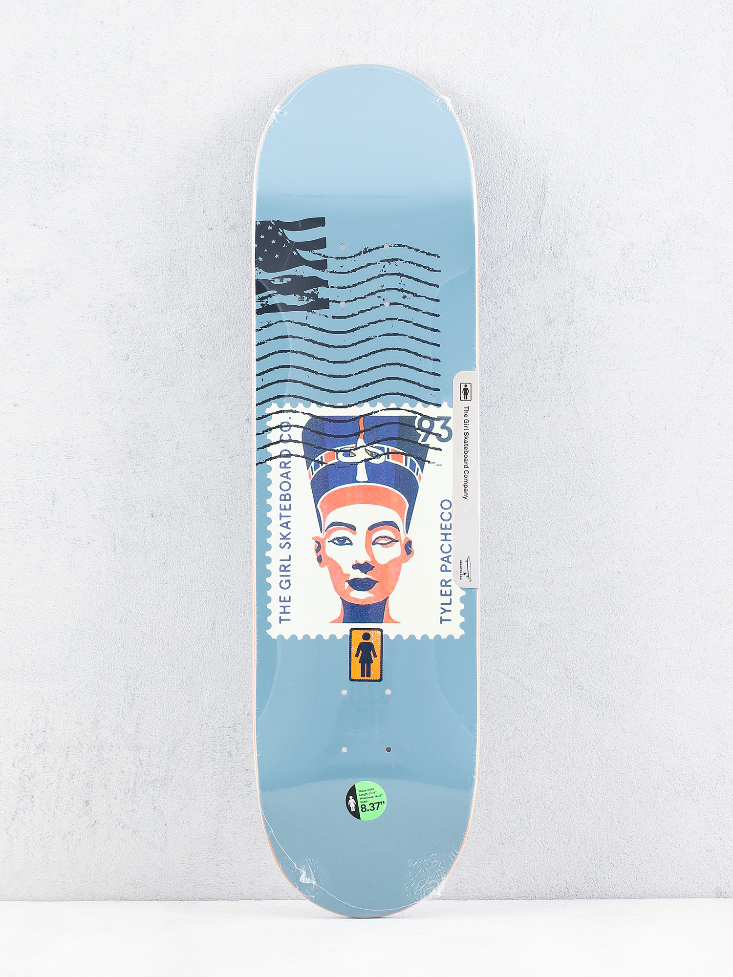 Deck Girl Skateboard Pacheco Postal (blue)