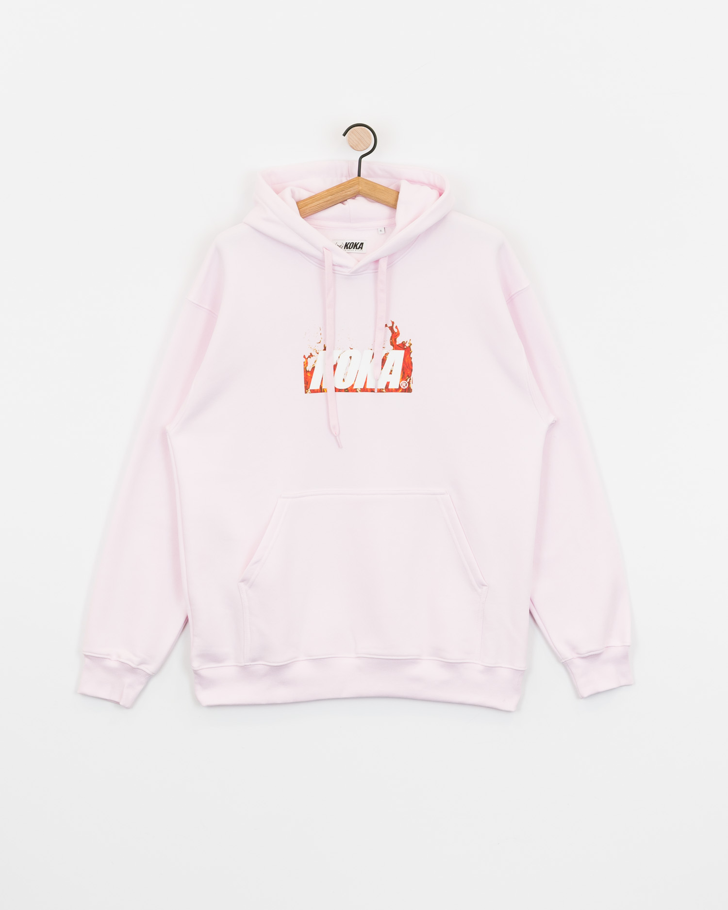 Bluza z kapturem Koka Fire HD (pink)