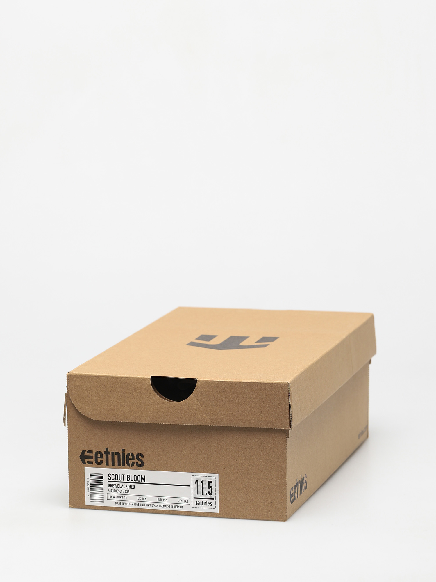 Buty Etnies Scout Bloom (grey/black/red)