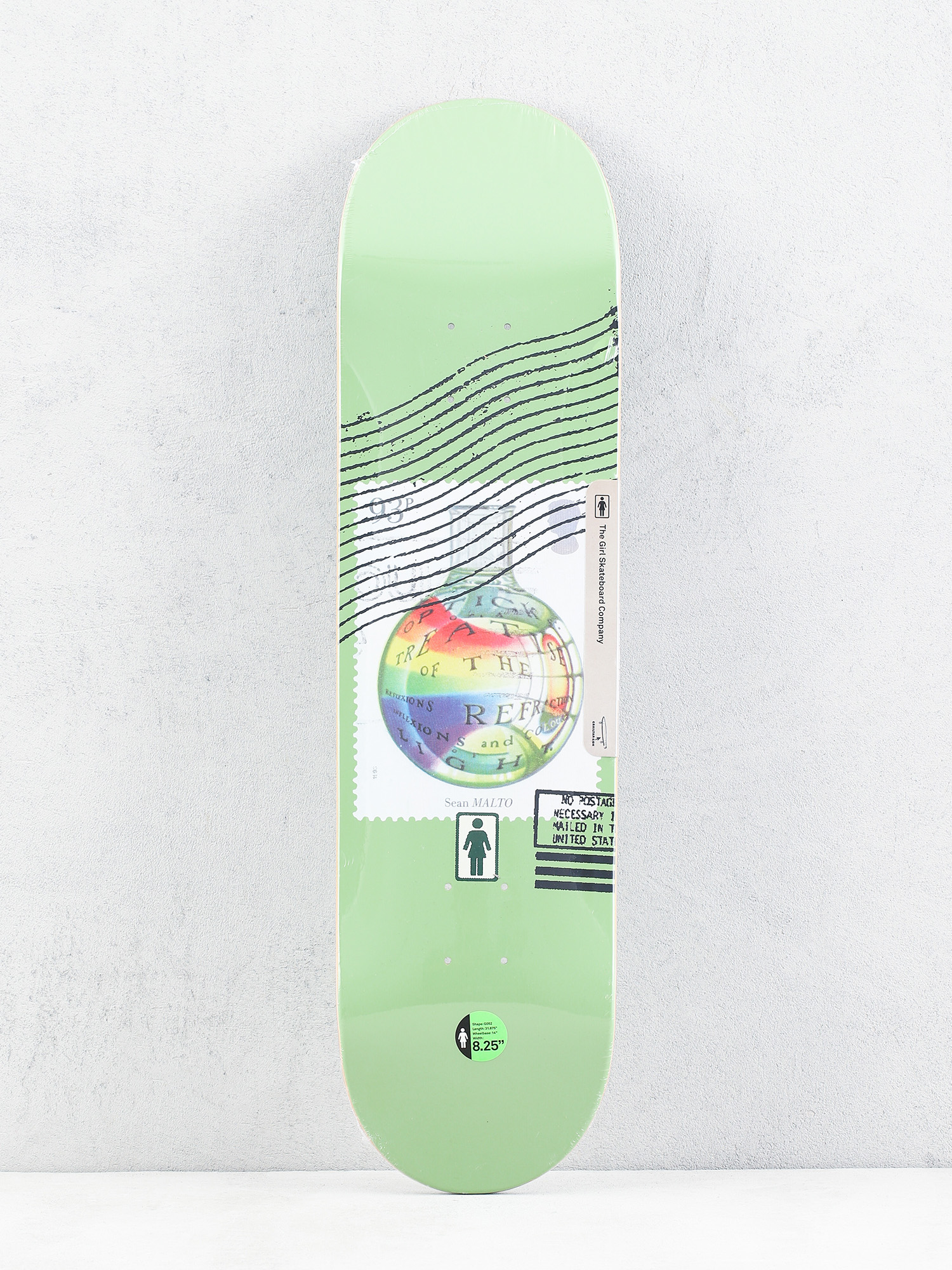 Deck Girl Skateboard Malto Postal (mint)