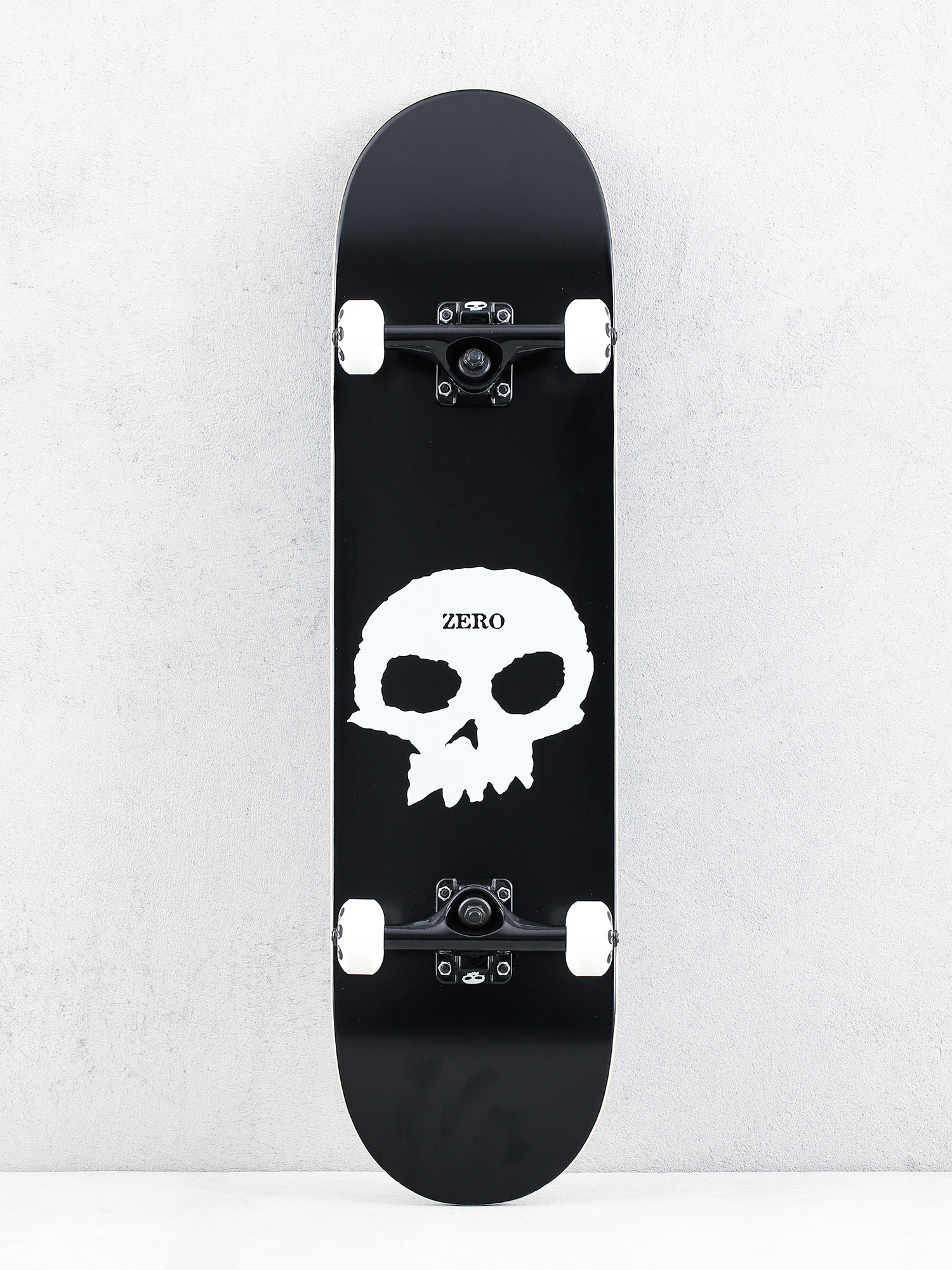Deskorolka Zero Single Skull Classic (black/white)