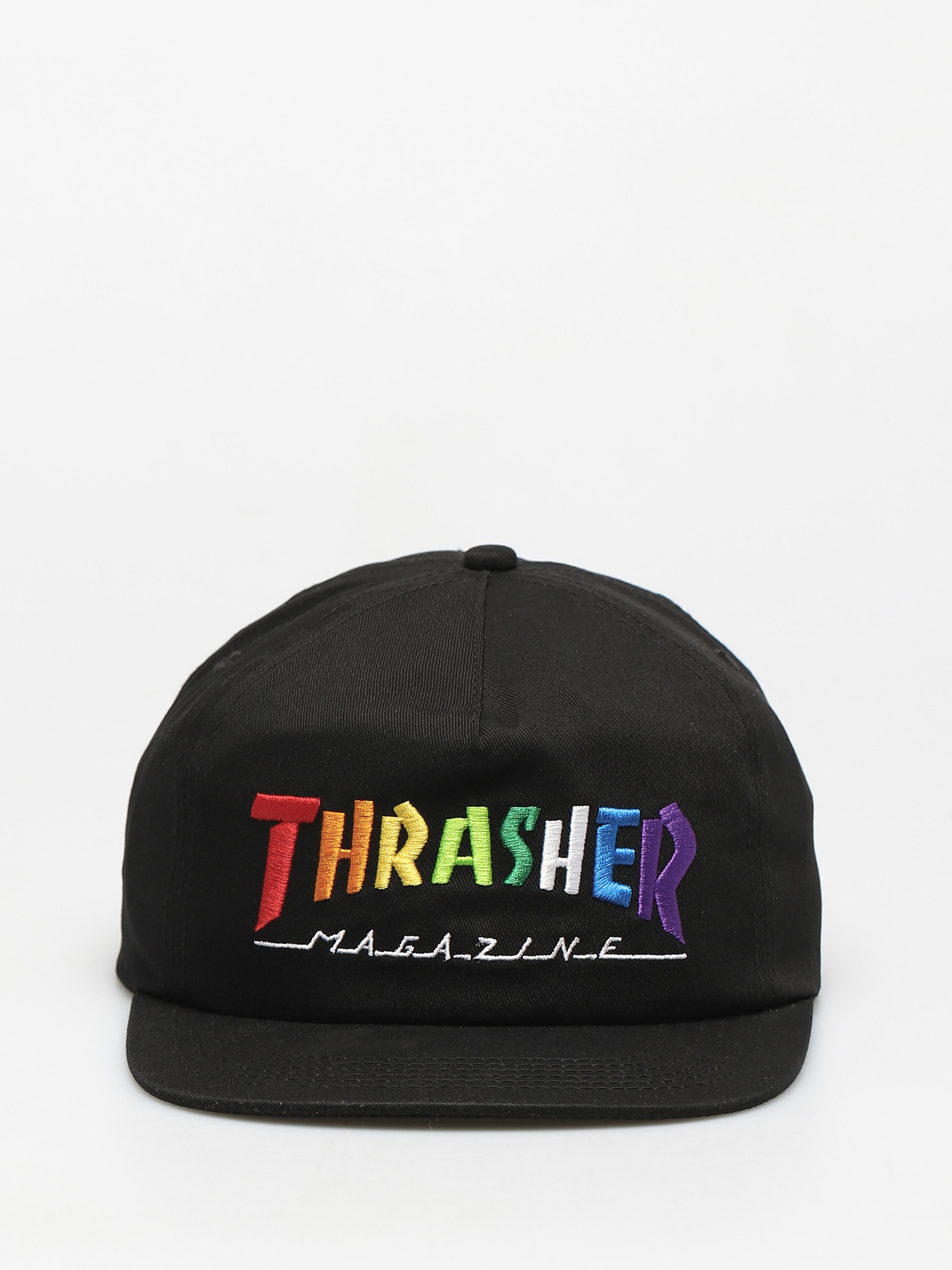 Czapka z daszkiem Thrasher Rainbow Mag Snapback ZD (black)