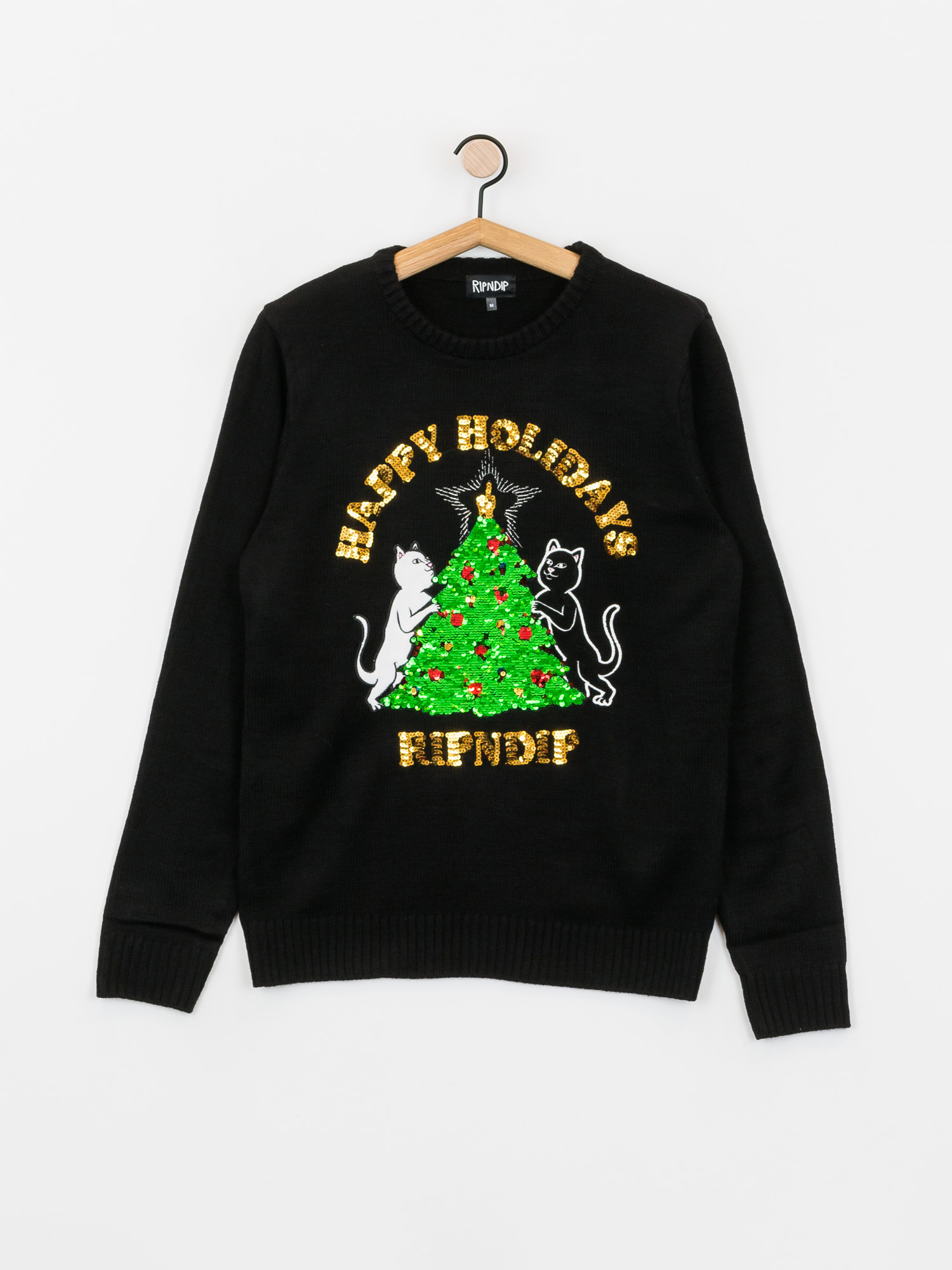 Sweter RipNDip Litmas Tree (black)