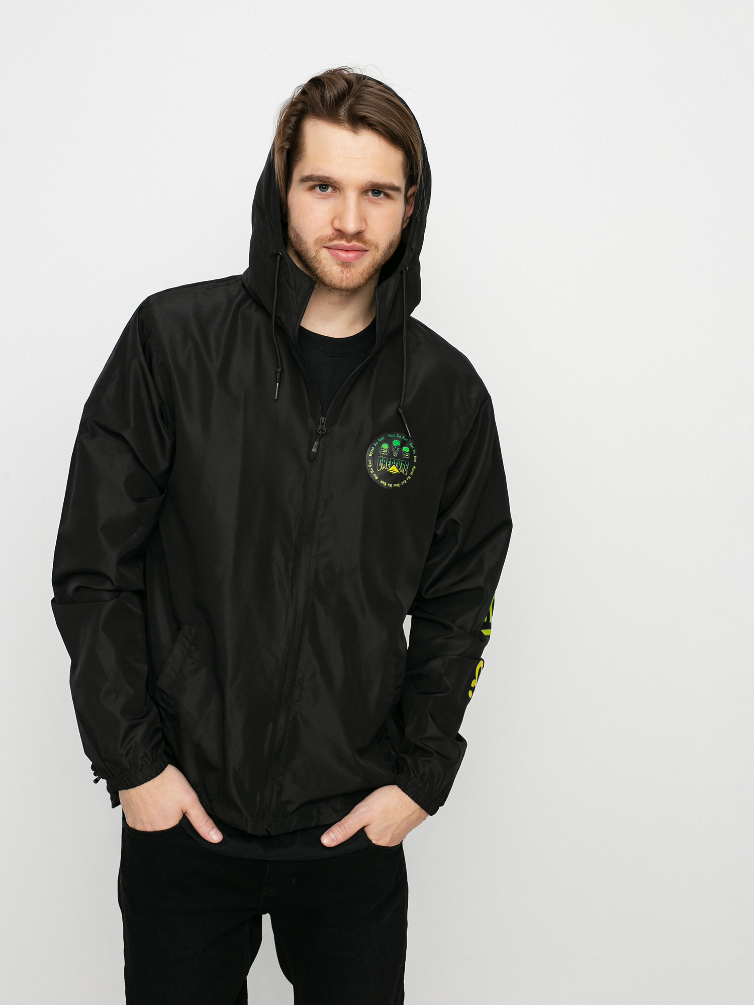 Kurtka Emerica Nightcrawler Windbreaker (black)