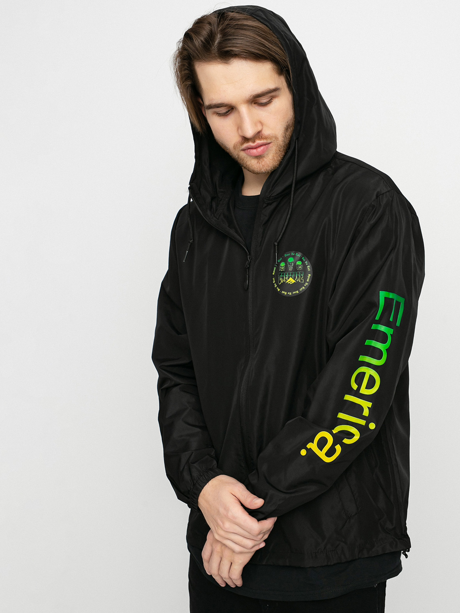 Kurtka Emerica Nightcrawler Windbreaker (black)