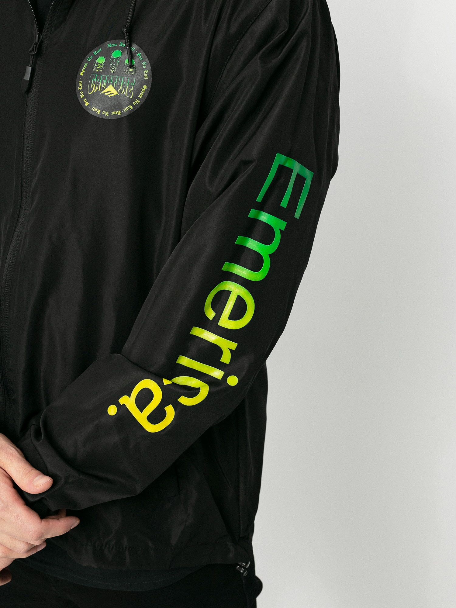 Kurtka Emerica Nightcrawler Windbreaker (black)