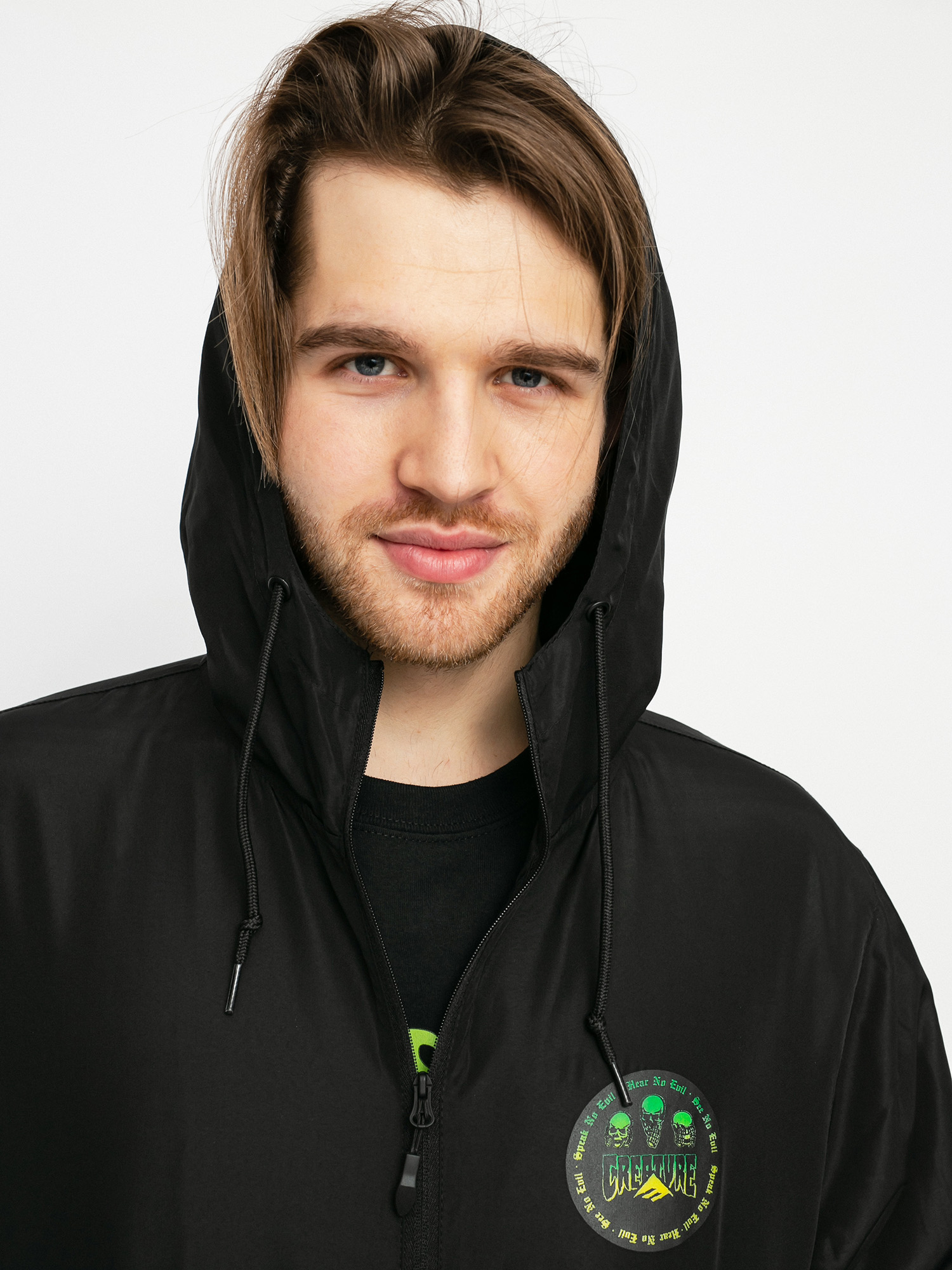 Kurtka Emerica Nightcrawler Windbreaker (black)