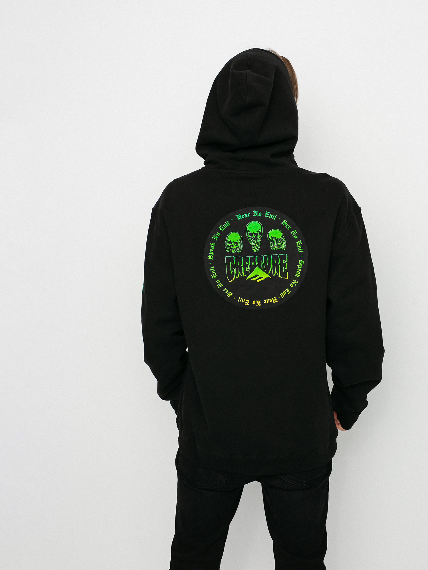 Bluza z kapturem Emerica No Evil HD (black)