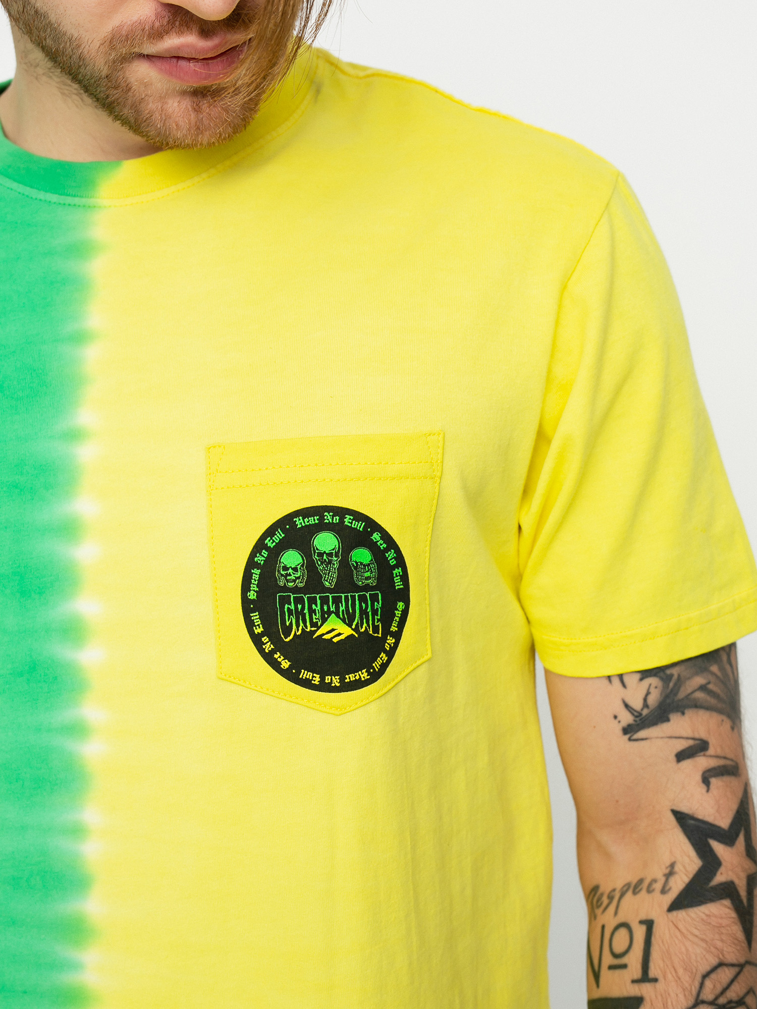 T-shirt Emerica Evil Pocket (green/black)