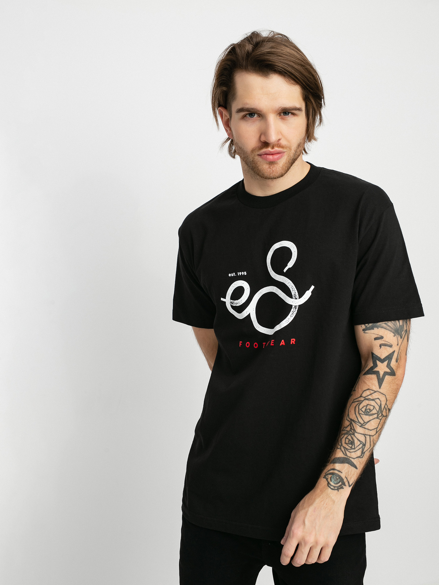 T-shirt eS Shoelace (black)