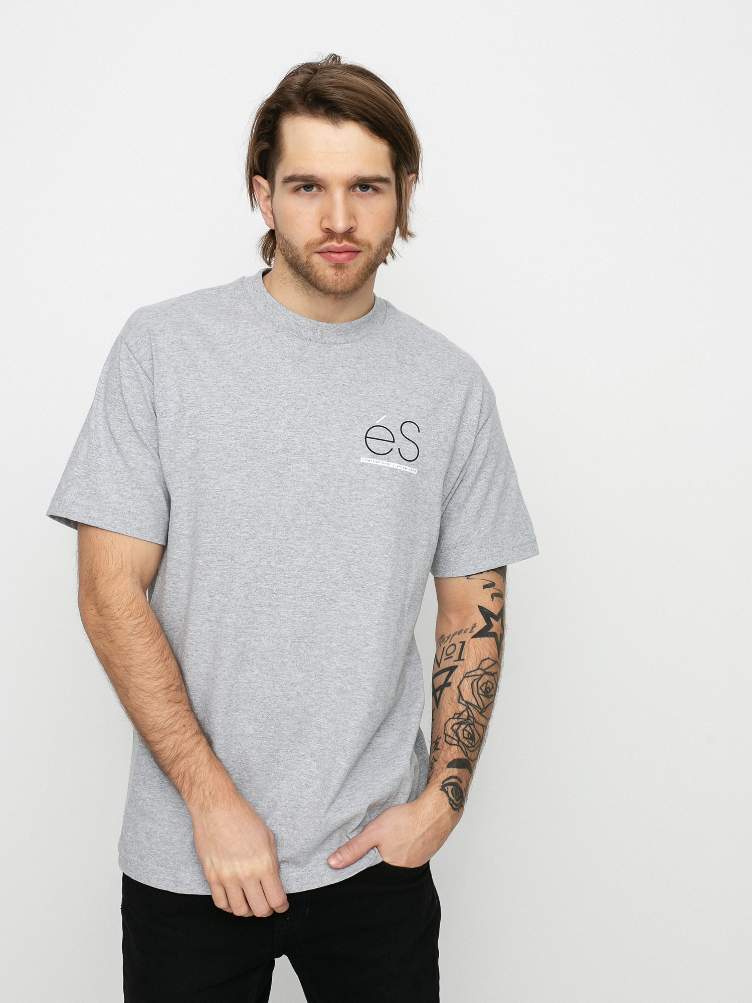 T-shirt eS Since 95 Mogogram (grey heather)