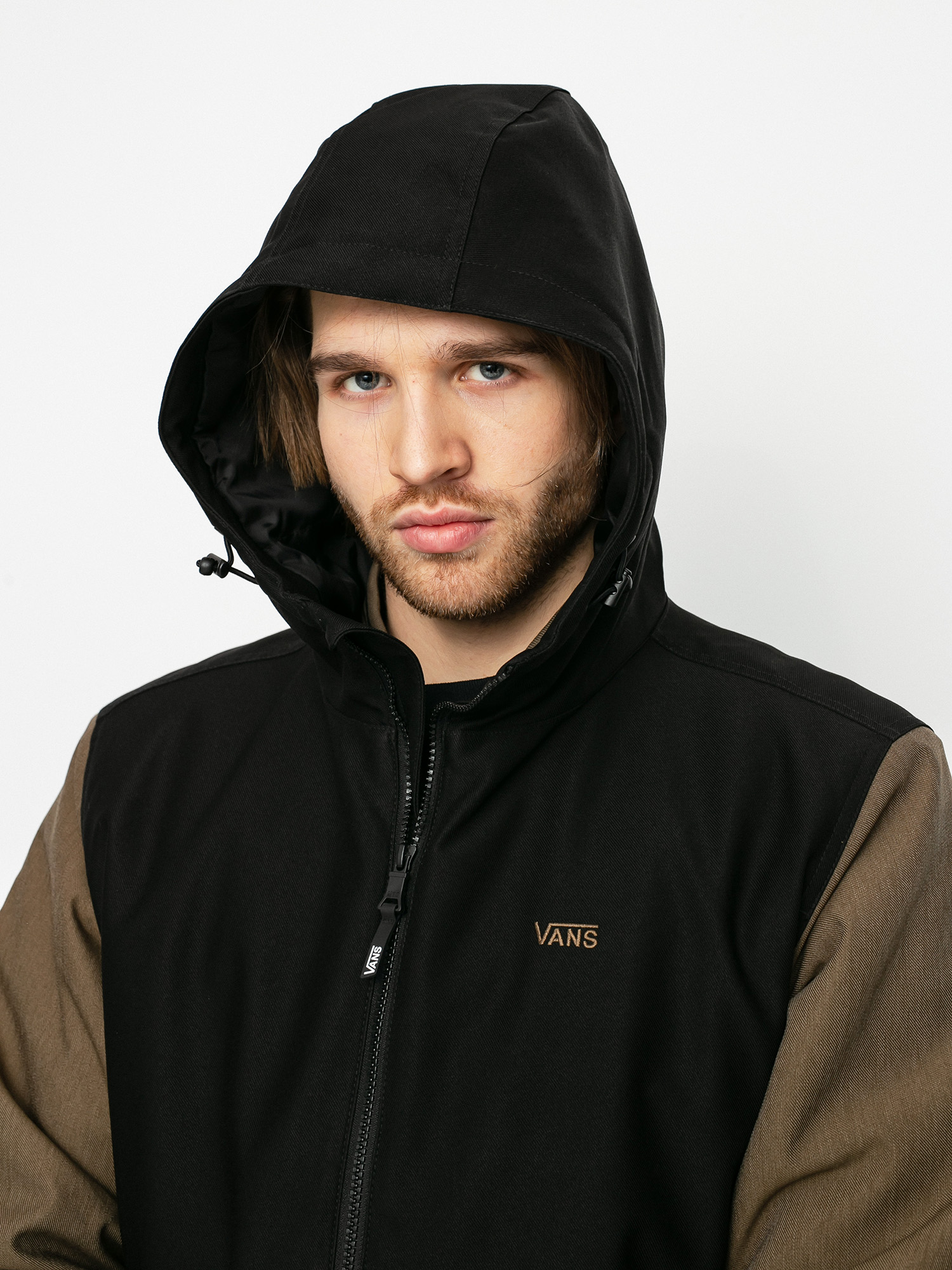 Kurtka Vans Wells Mte II (black/canteen)