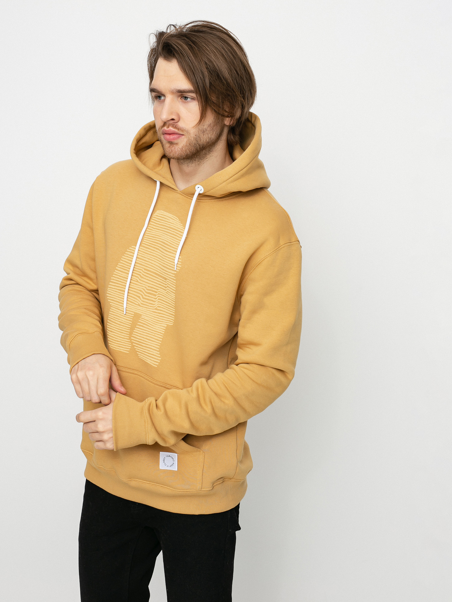 Bluza z kapturem Tabasko Hidden HD (mustard)