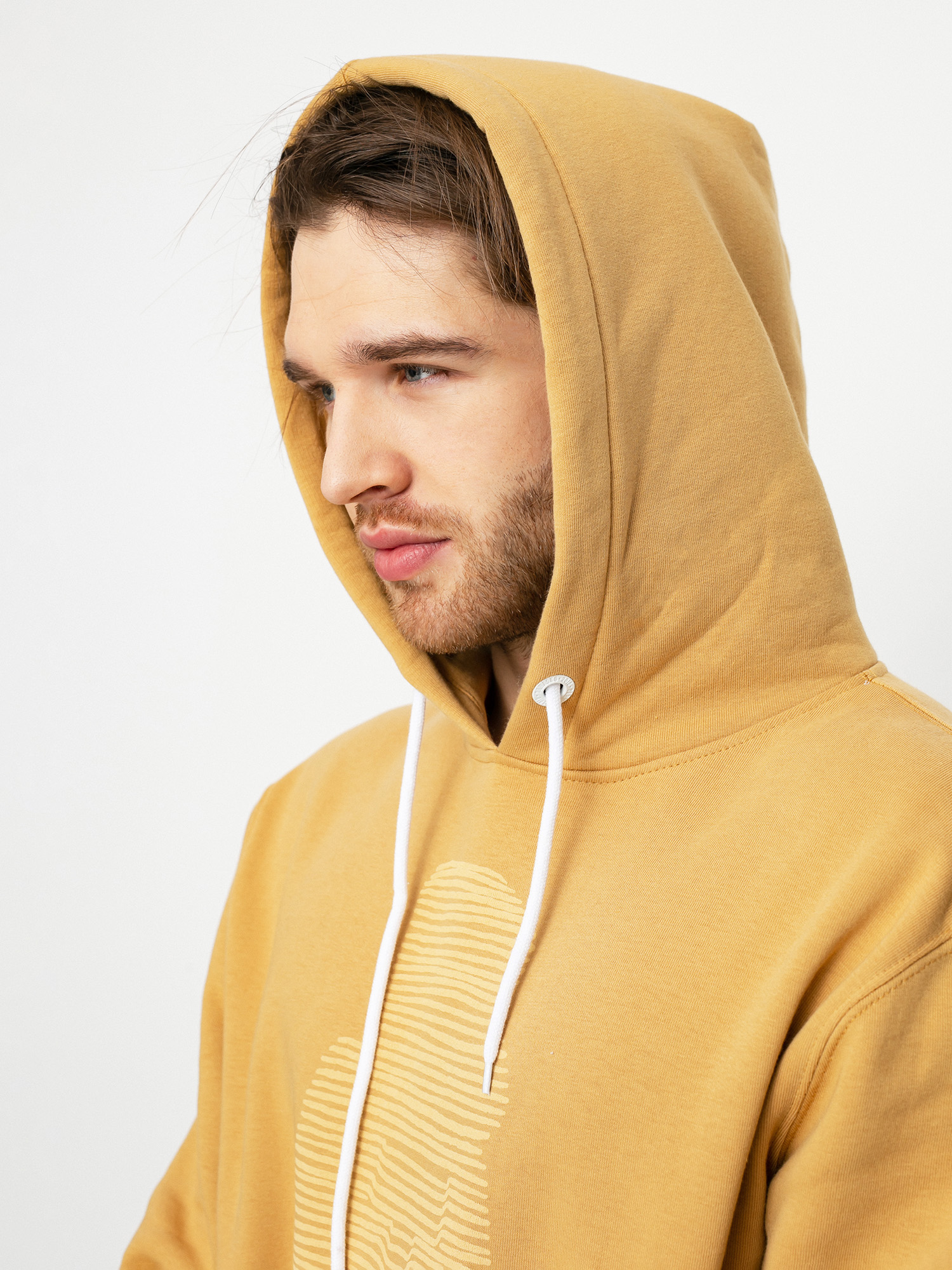 Bluza z kapturem Tabasko Hidden HD (mustard)