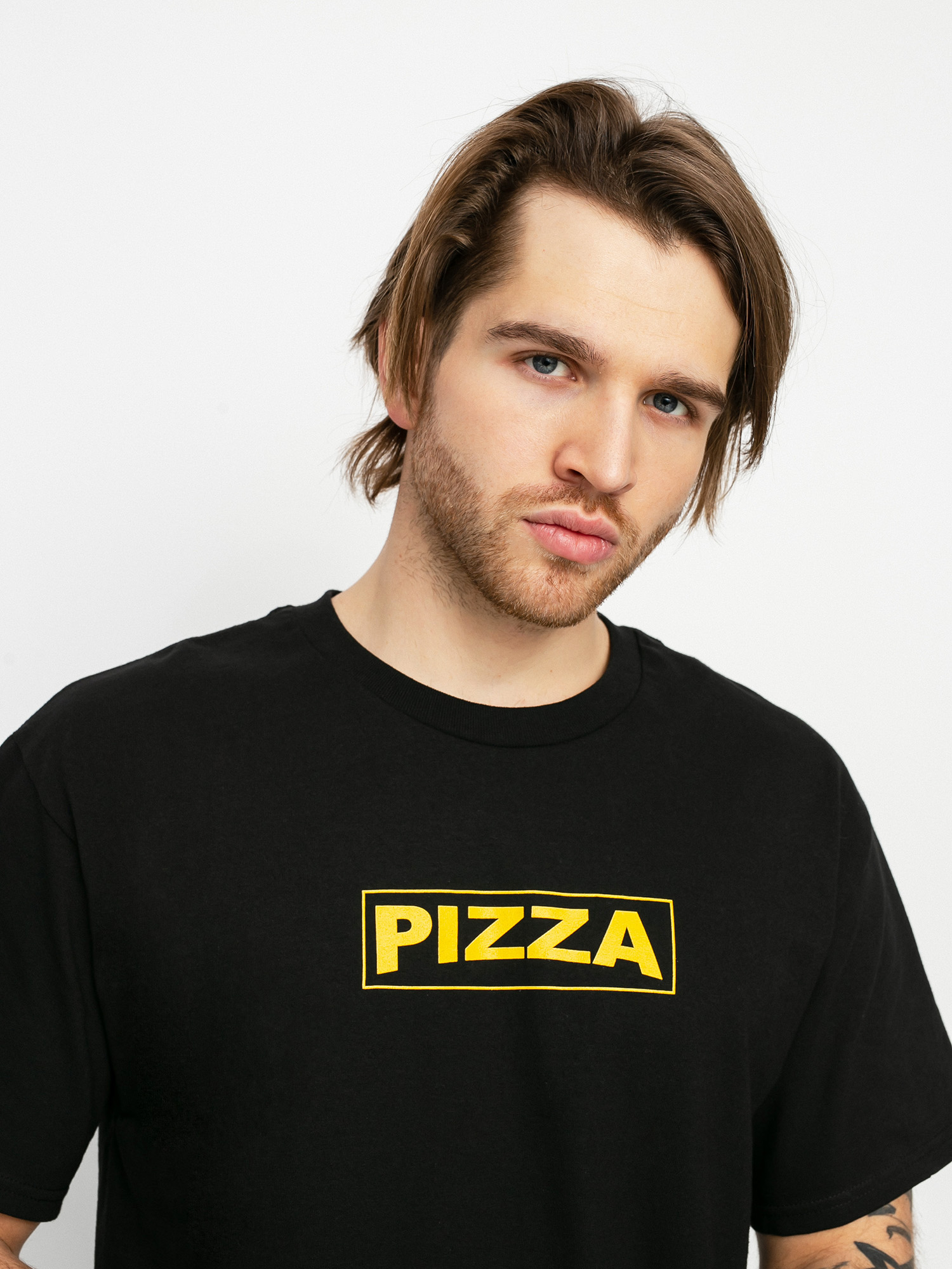 T-shirt Pizza Skateboards Arc (black)