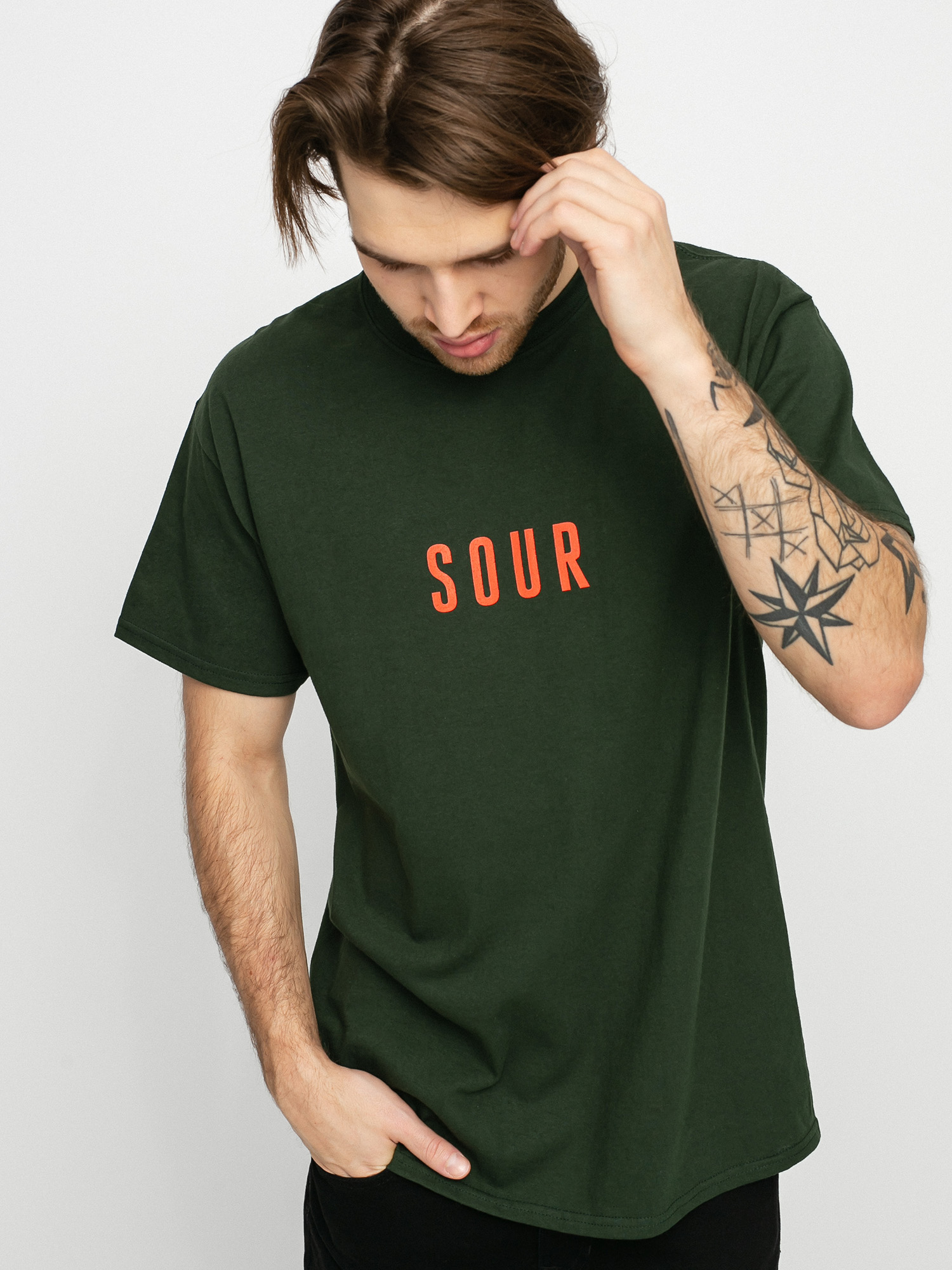 T-shirt Sour Solution Sour Army (bottle green)