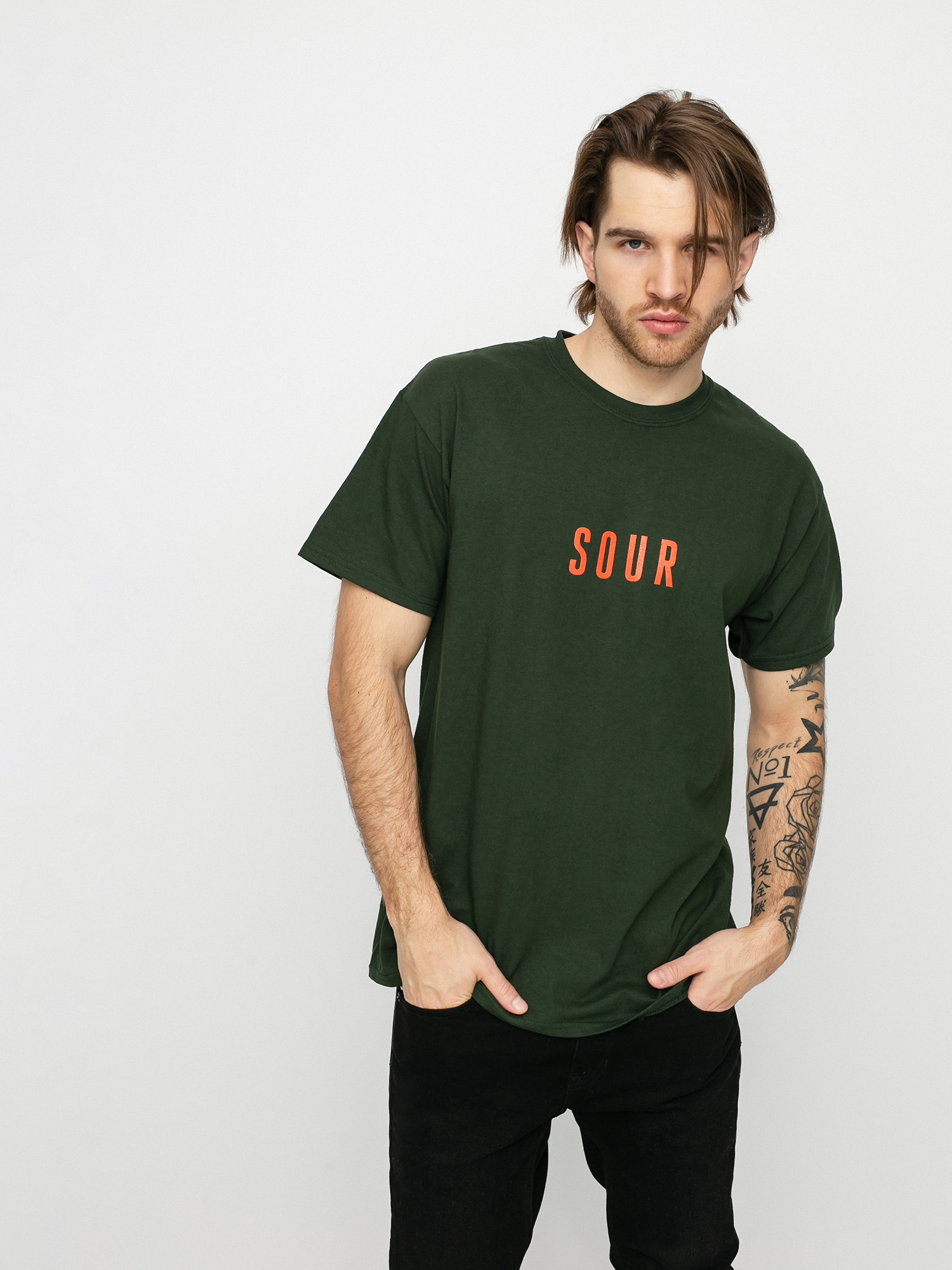 T-shirt Sour Solution Sour Army (bottle green)