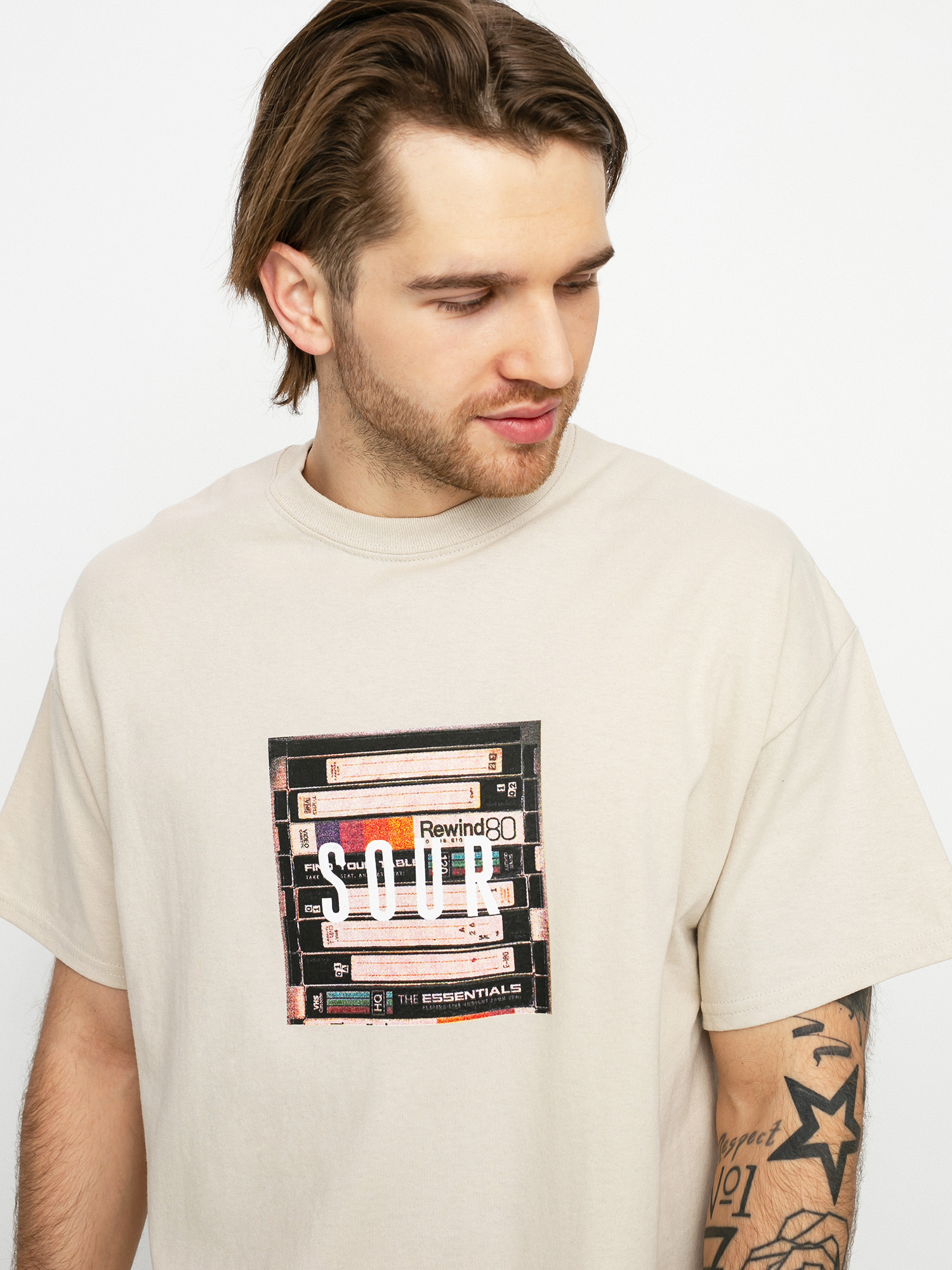 T-shirt Sour Solution VHS (sand)