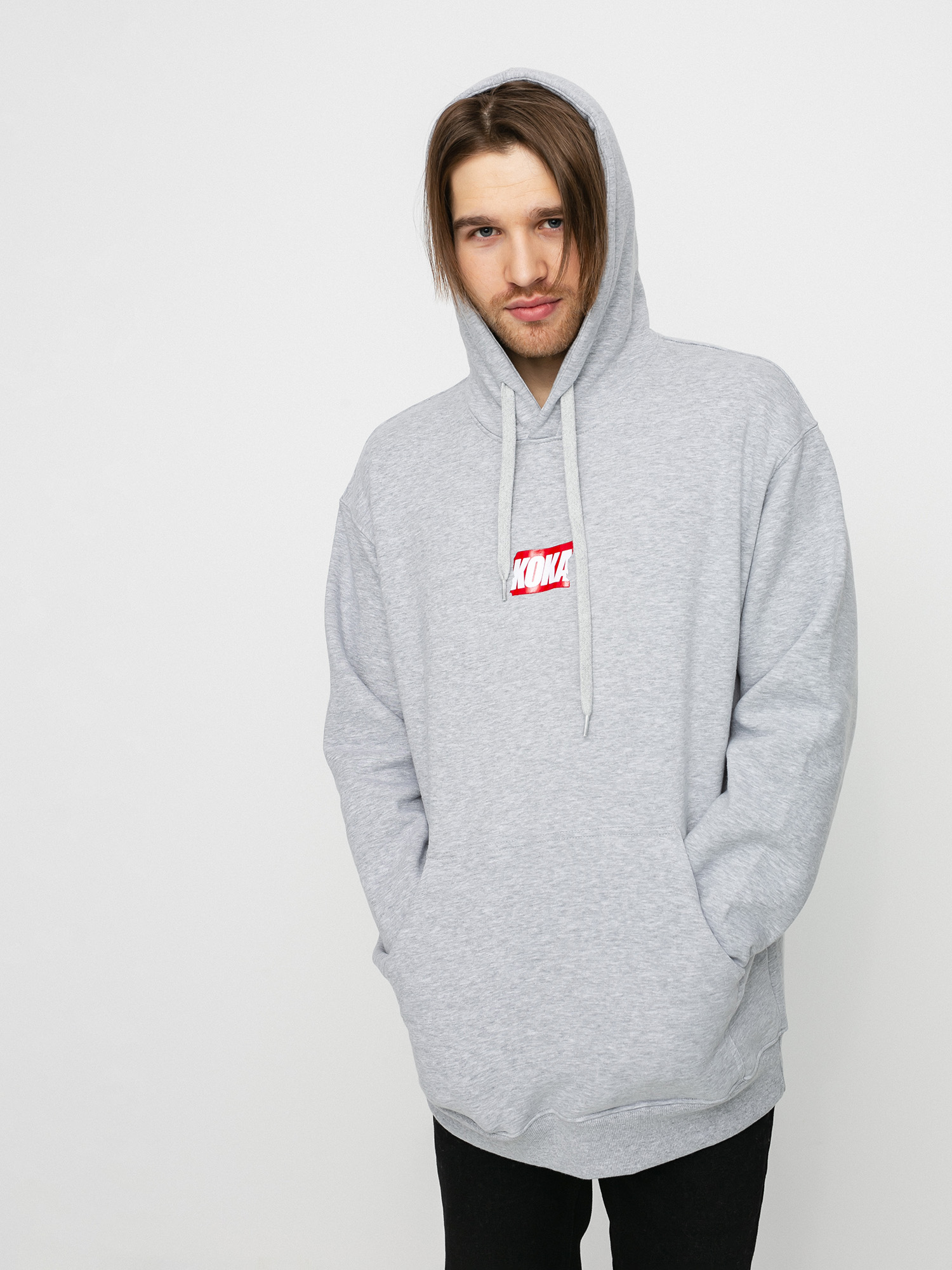 Bluza z kapturem Koka Slice HD (grey)