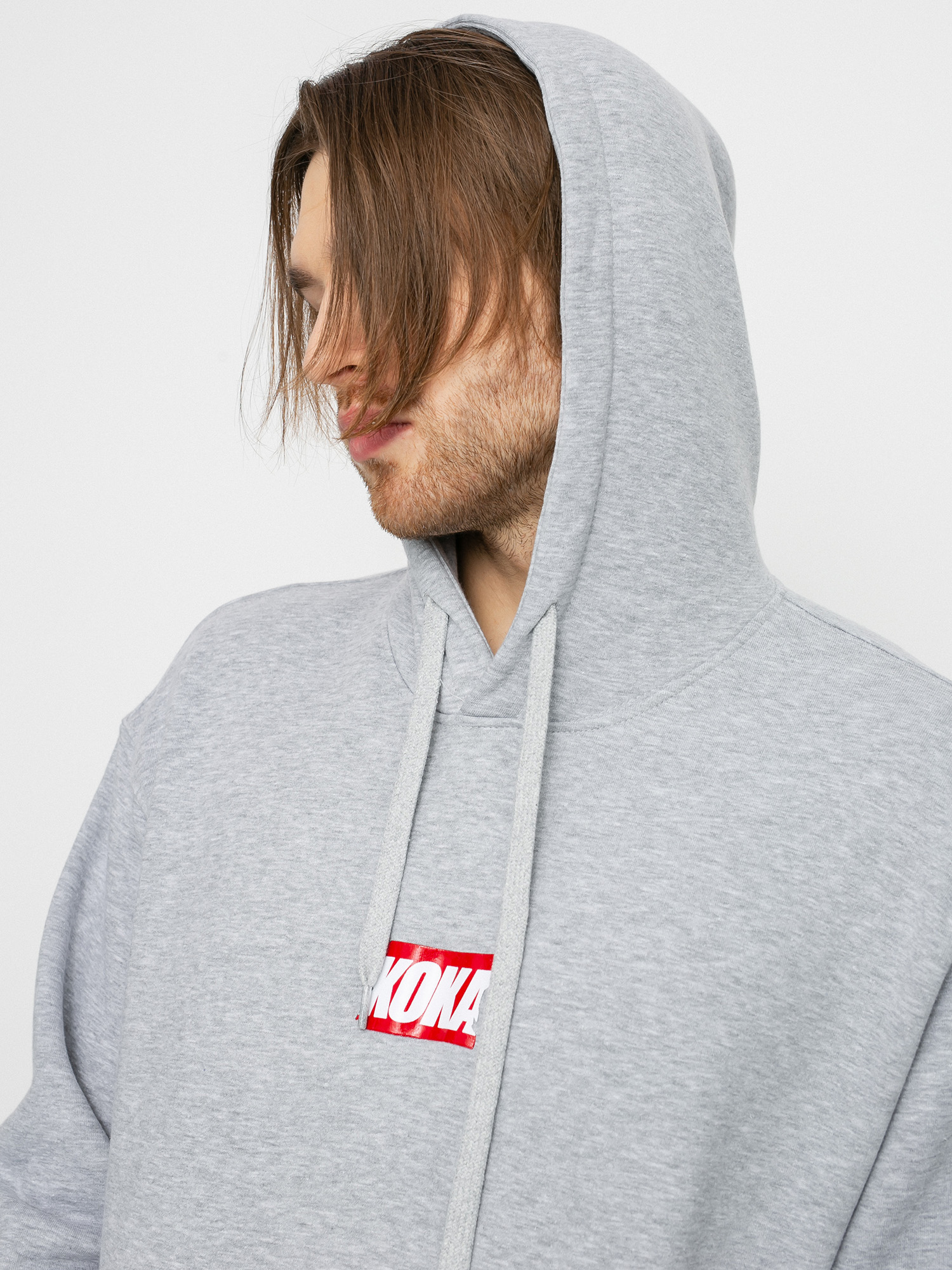 Bluza z kapturem Koka Slice HD (grey)