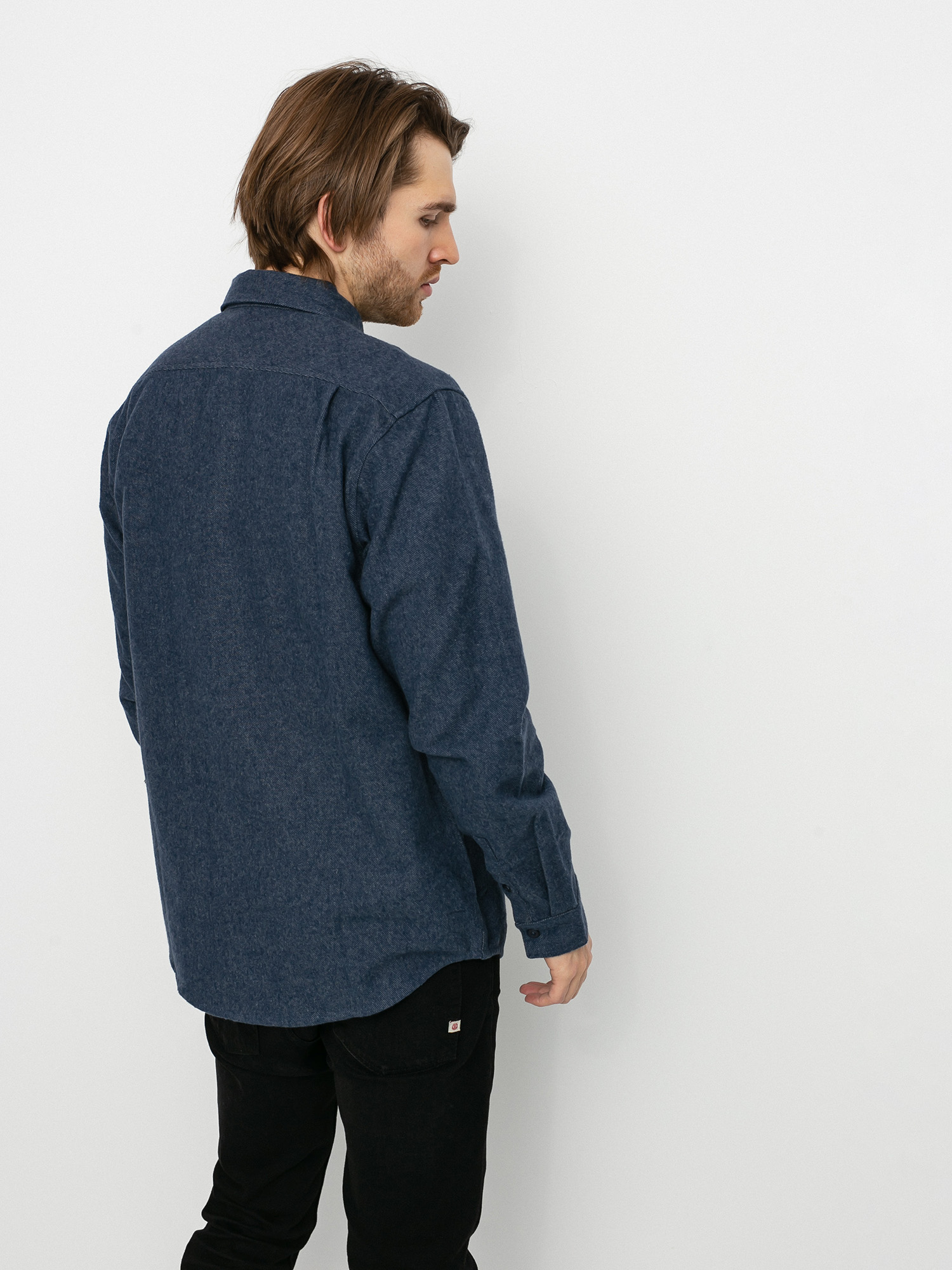Koszula RVCA Harvest Flannel Ls (moody blue)