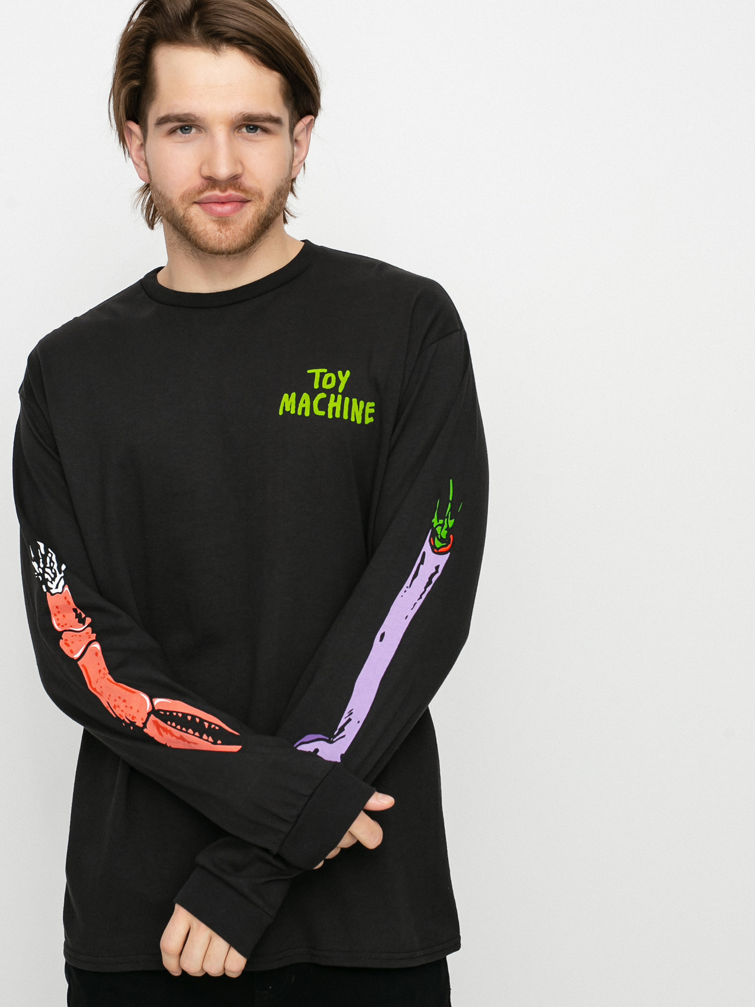 Longsleeve Toy Machine Fos Arms (black)