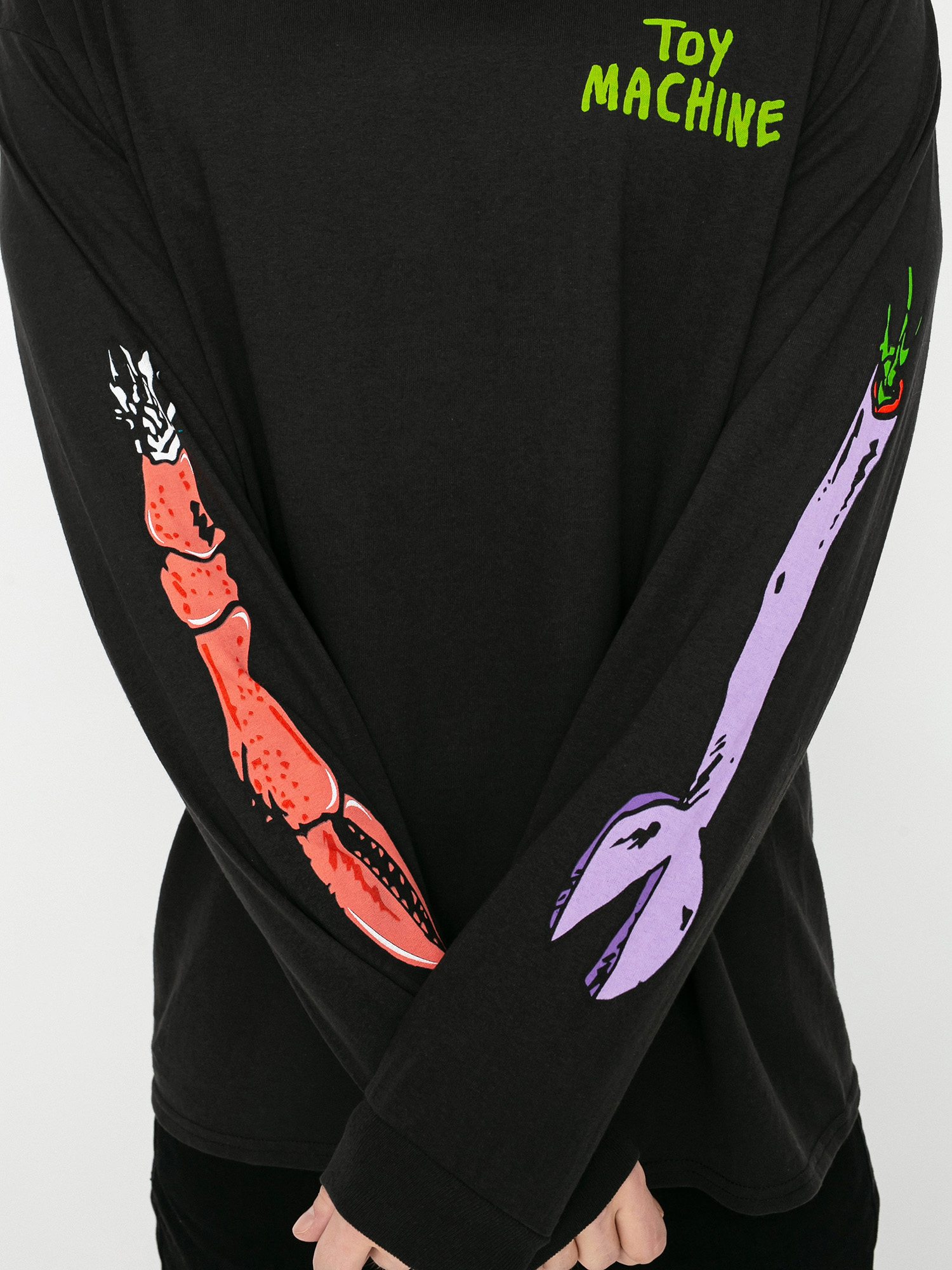 Longsleeve Toy Machine Fos Arms (black)