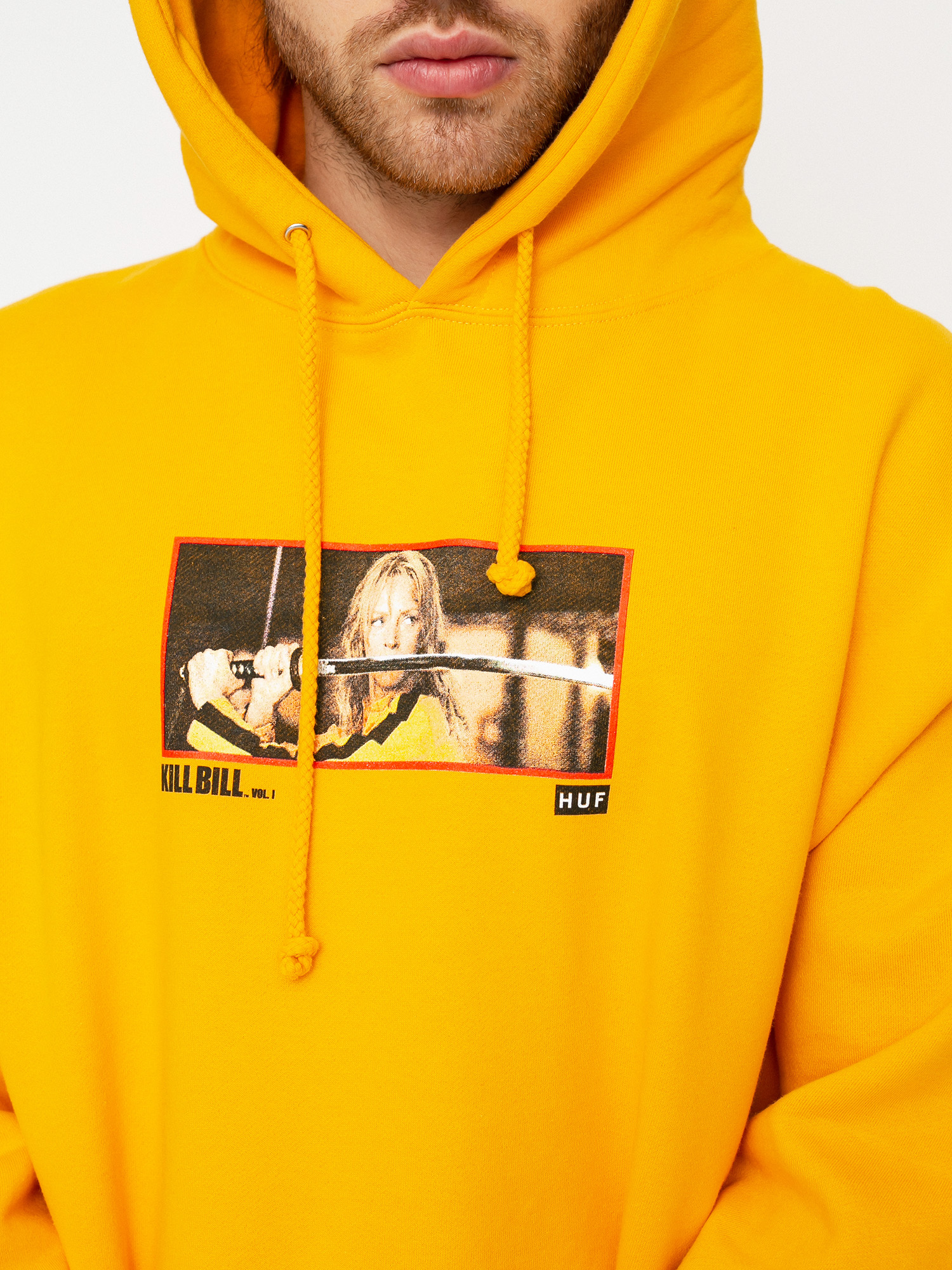 Bluza z kapturem HUF X Kill Bill Revenge HD (yellow)