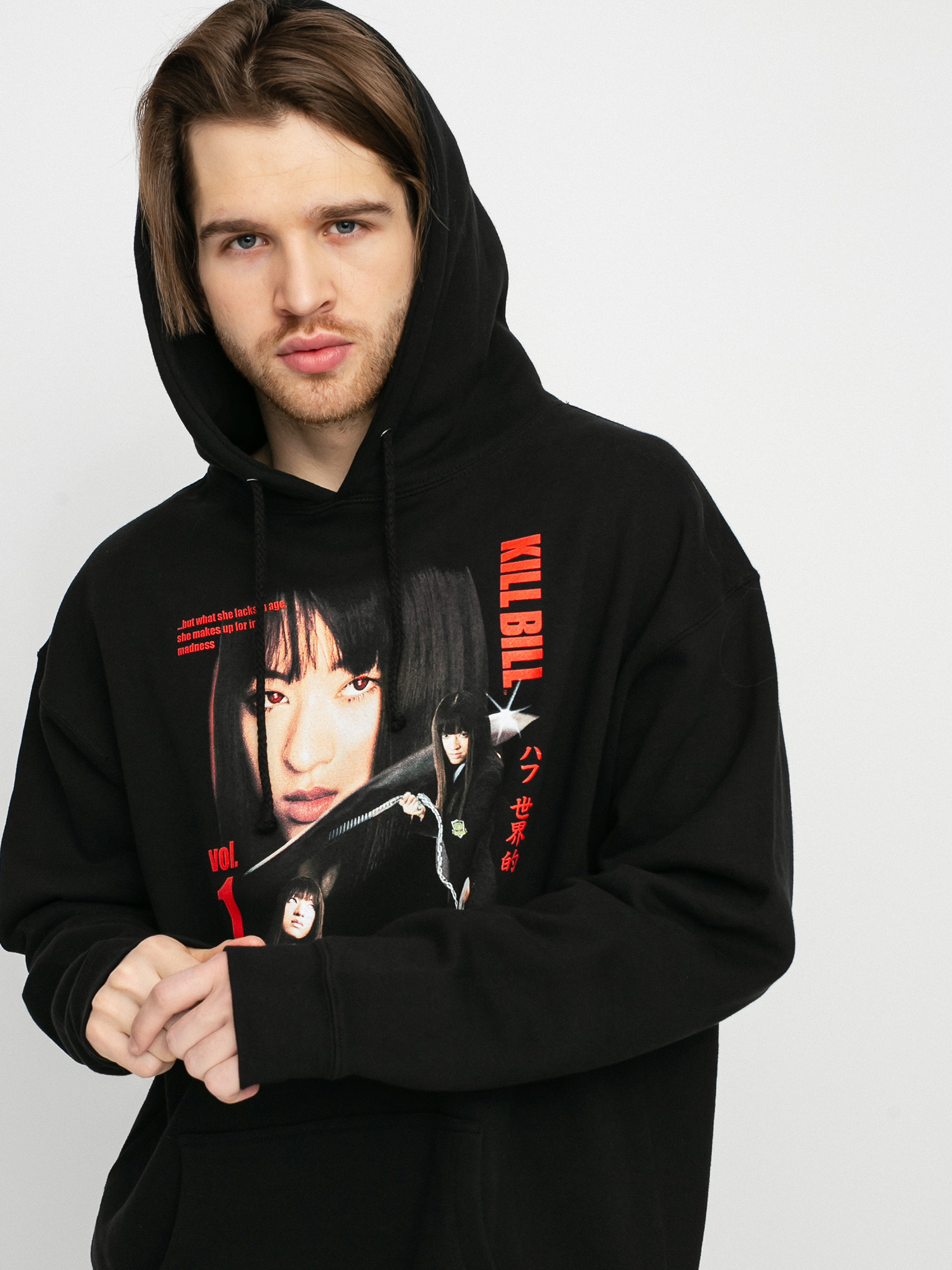 Bluza z kapturem HUF X Kill Bill Gogo Yubari HD (black)