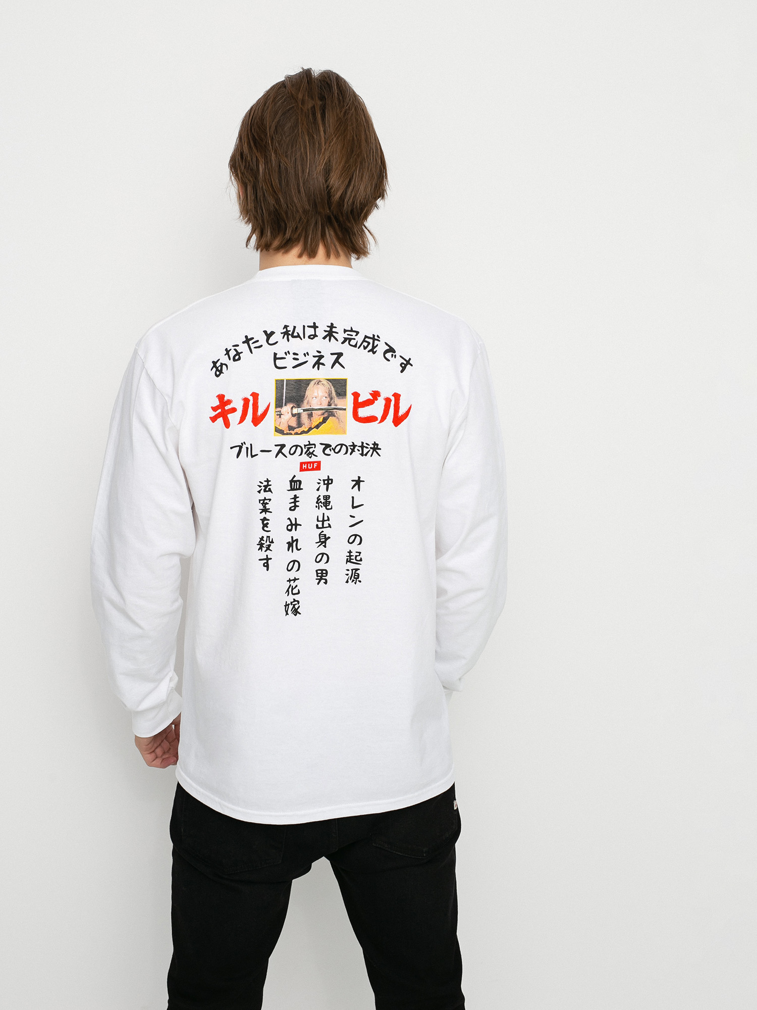 Longsleeve HUF X Kill Bill Showdown (white)