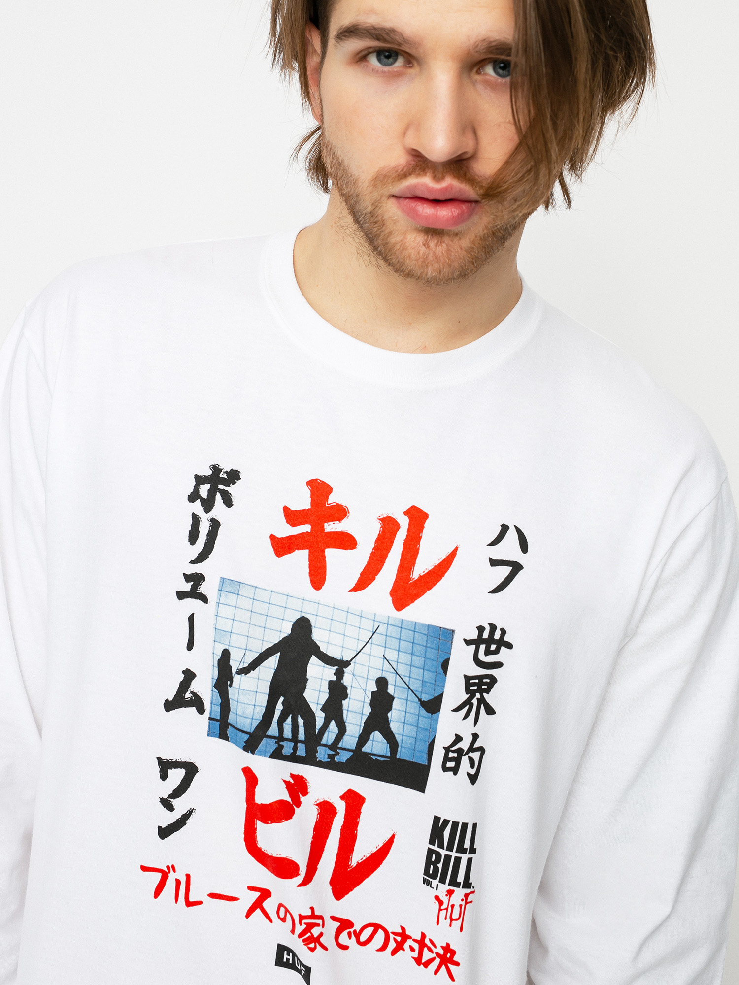Longsleeve HUF X Kill Bill Showdown (white)