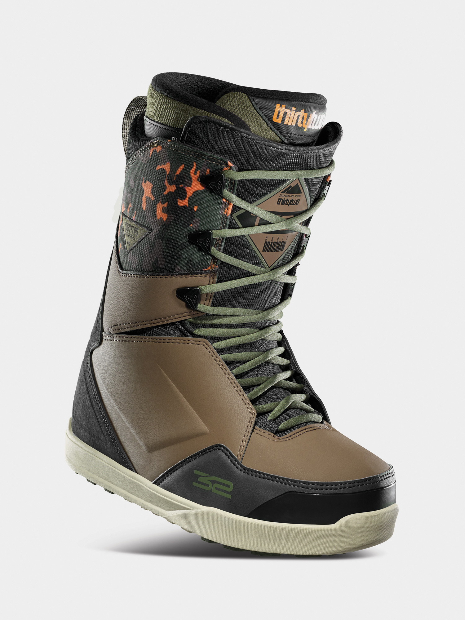 Męskie Buty snowboardowe ThirtyTwo Lashed Bradshaw (camo)