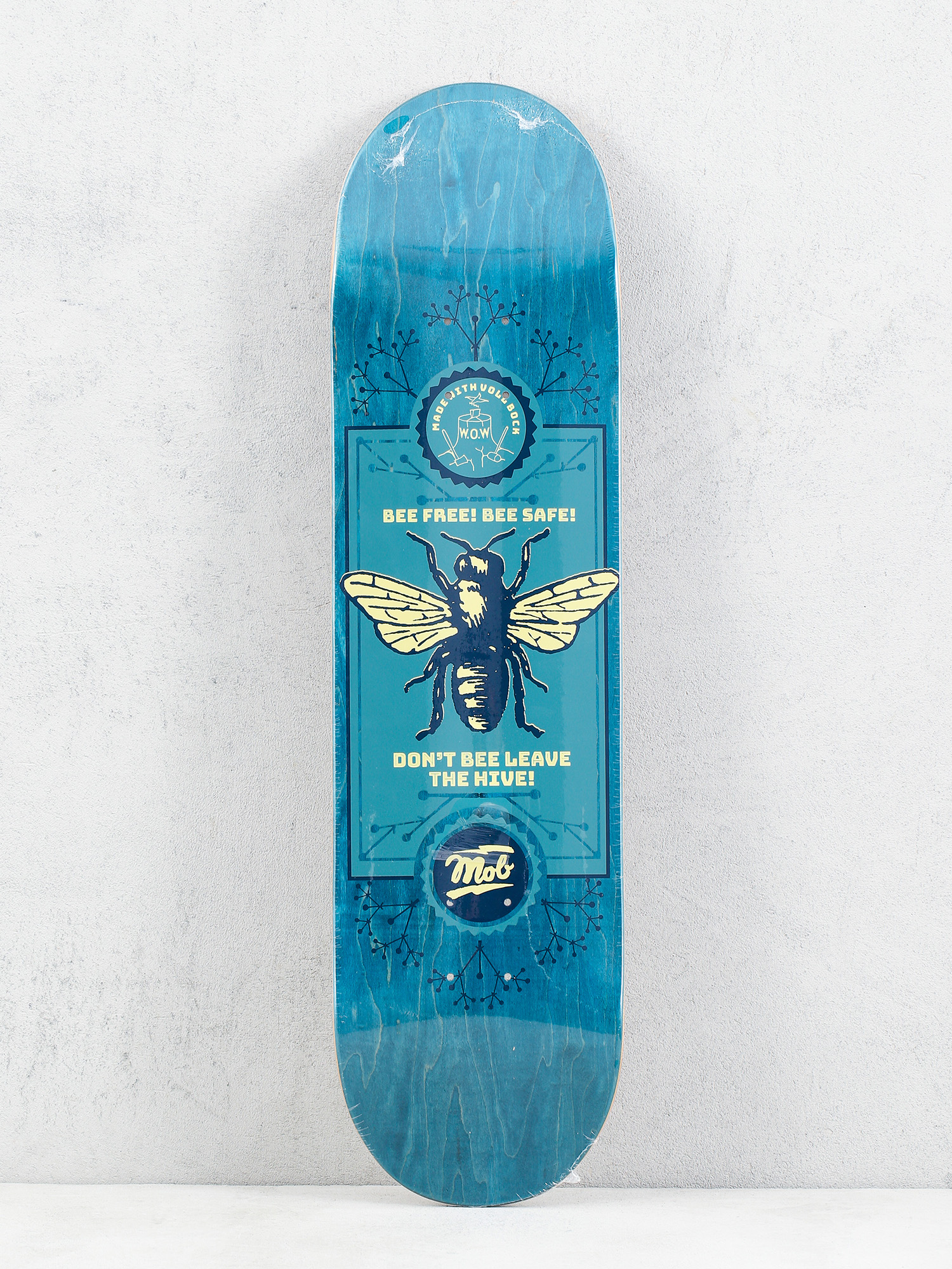 Deck Mob Skateboards Bee (teal)