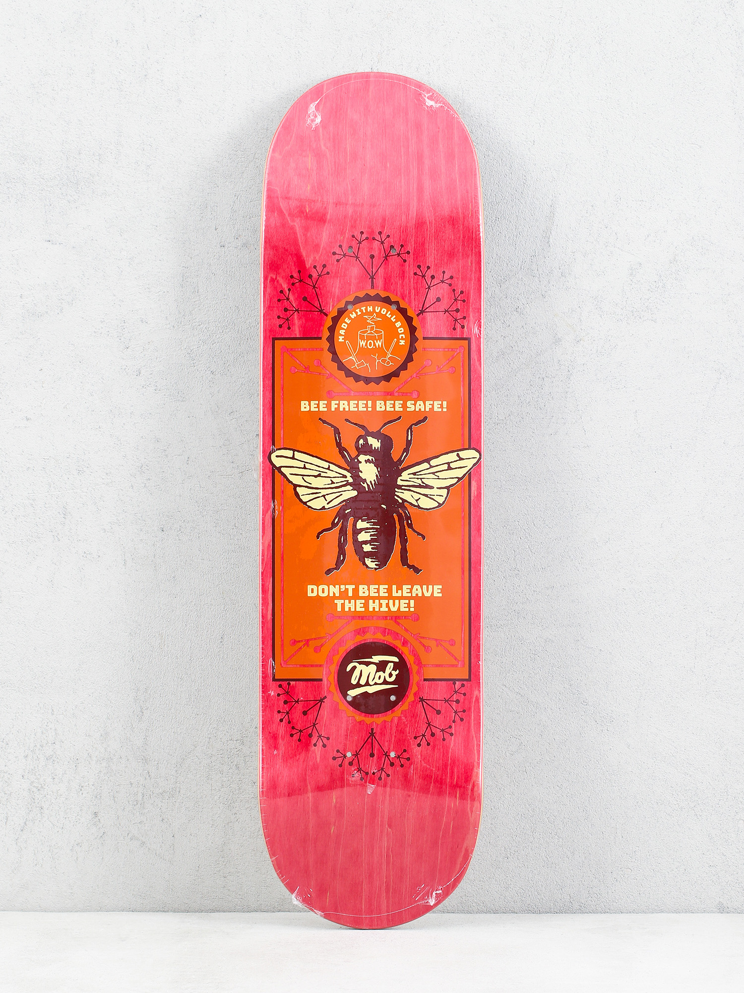 Deck Mob Skateboards Bee (red)