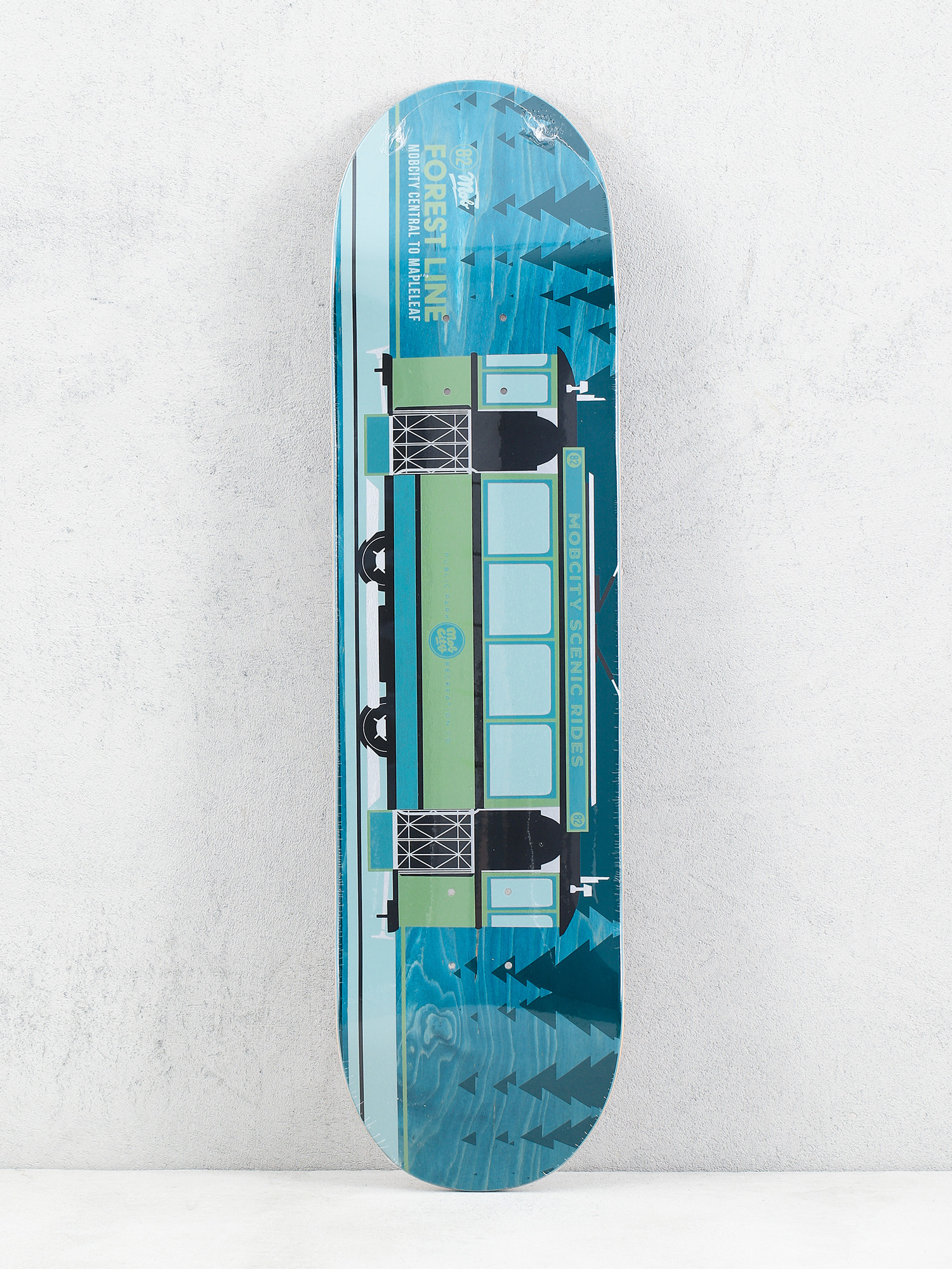 Deck Mob Skateboards Forest (teal)