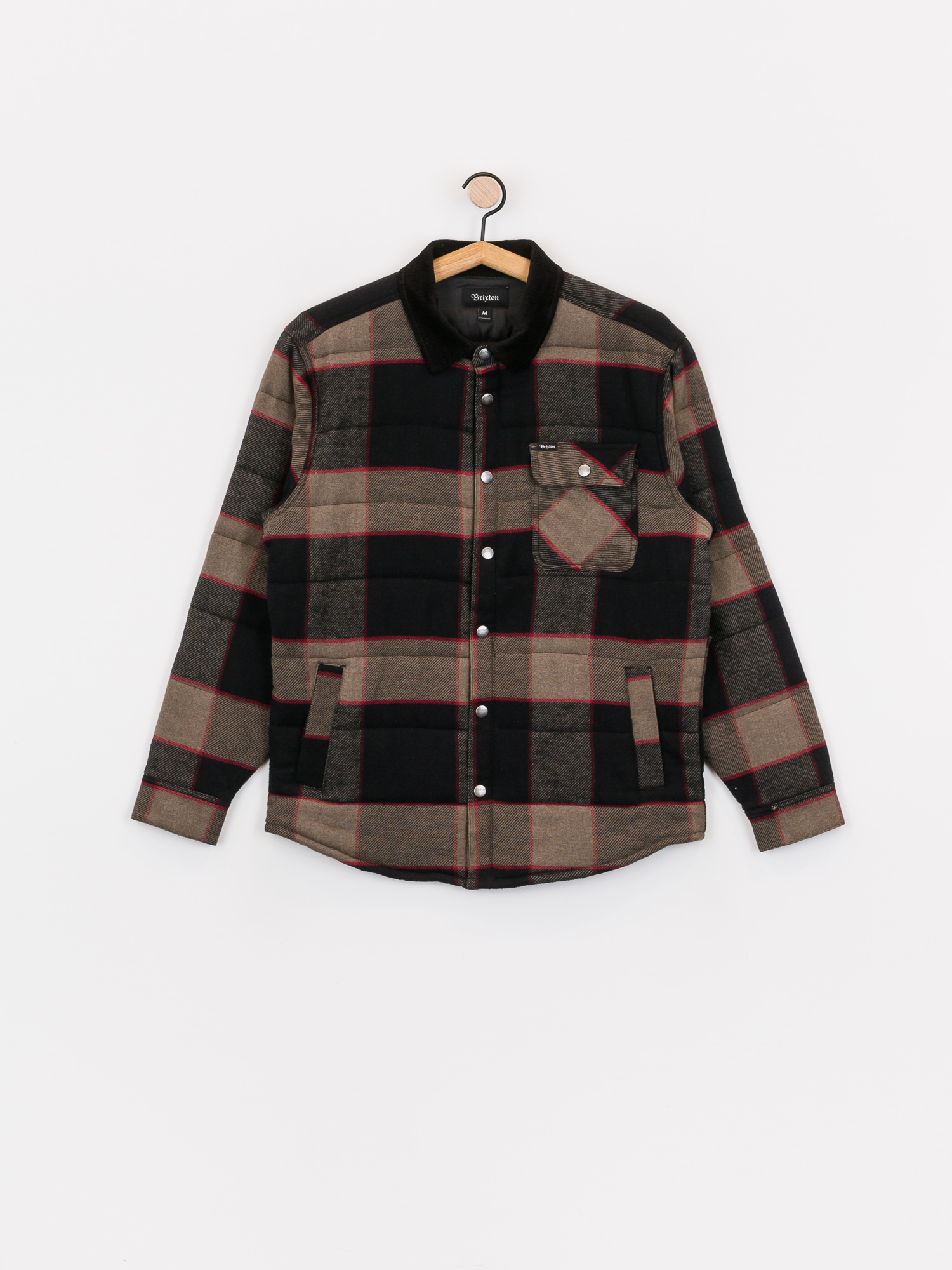 Kurtka Brixton Cass (heather grey/charcoal)