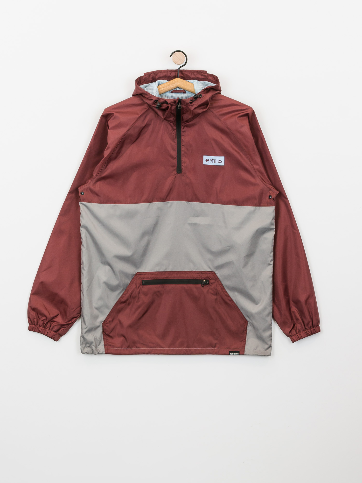 Kurtka Etnies Packed Anorak (burgundy)