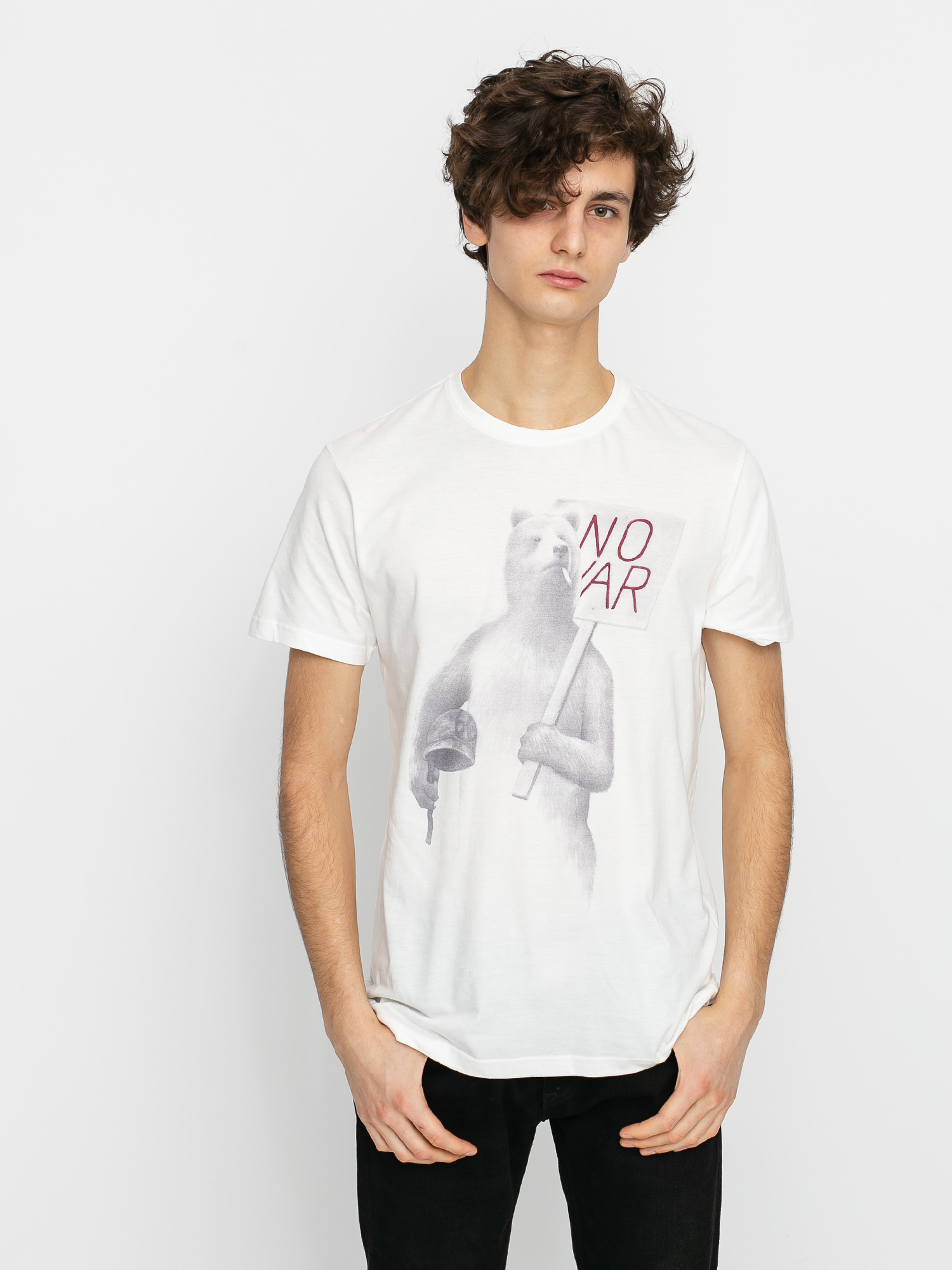 T-shirt Element No War (off white)