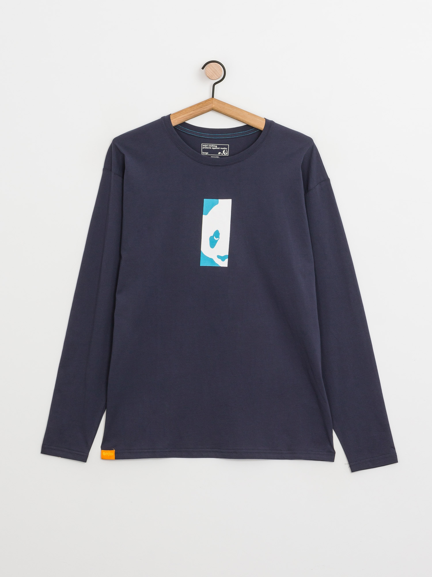 Longsleeve Enjoi Box Panda (navy)
