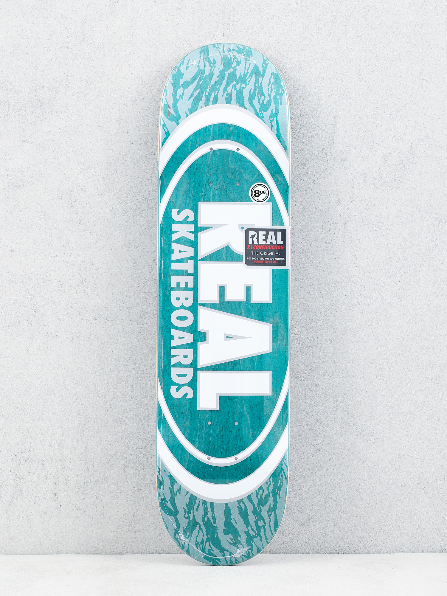 Deck Real Oval Pearl Patterns (teal)