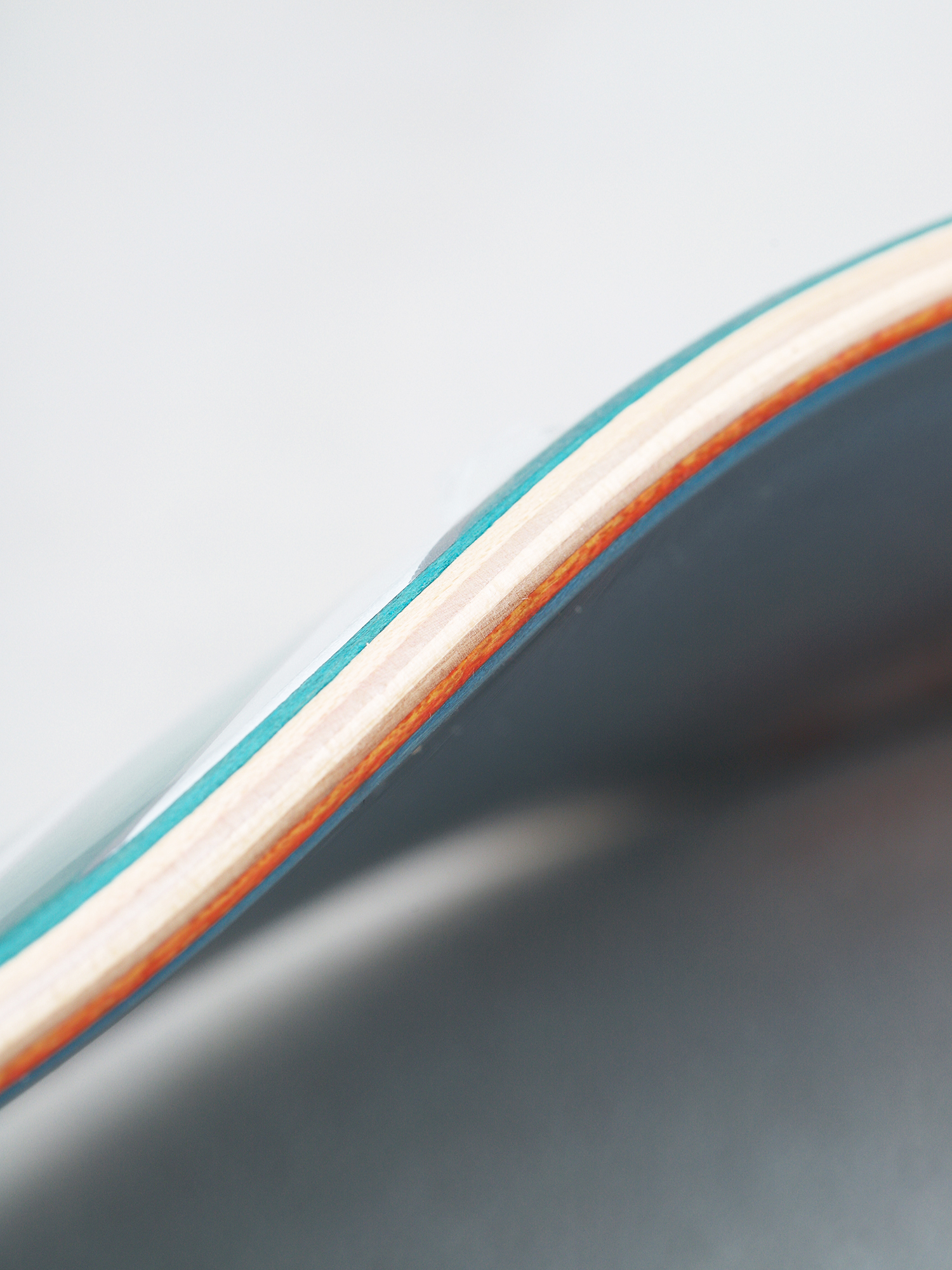 Deck Real Oval Pearl Patterns (teal)