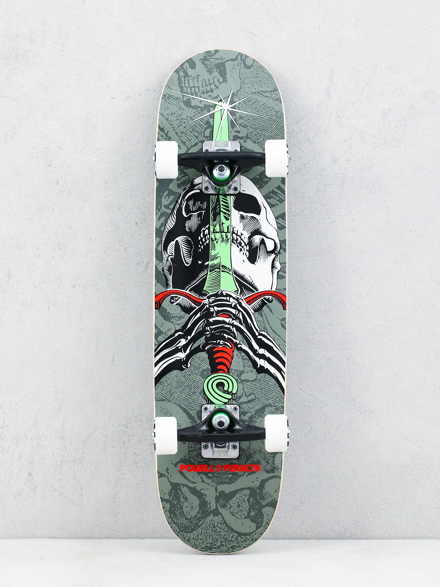 Deskorolka Powell Peralta Skull And Sword One Off (gray)