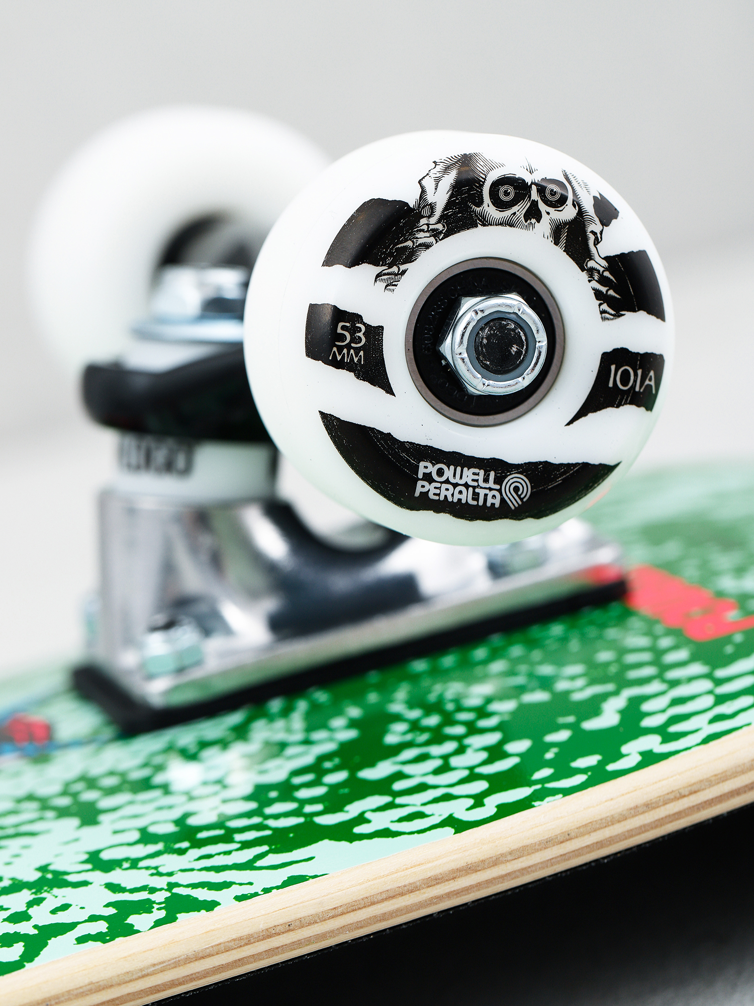 Deskorolka Powell Peralta Skull And Snake One Off (green)