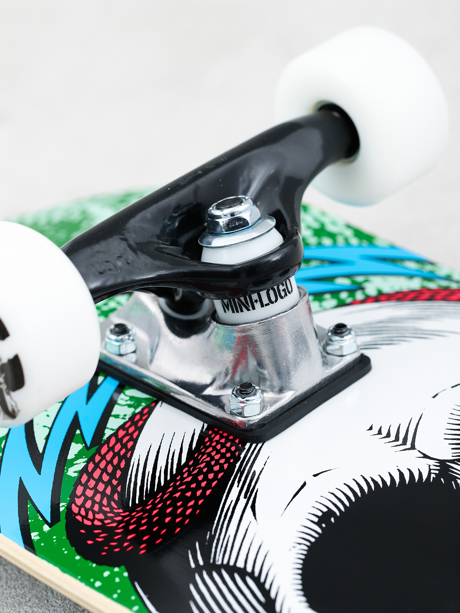 Deskorolka Powell Peralta Skull And Snake One Off (green)