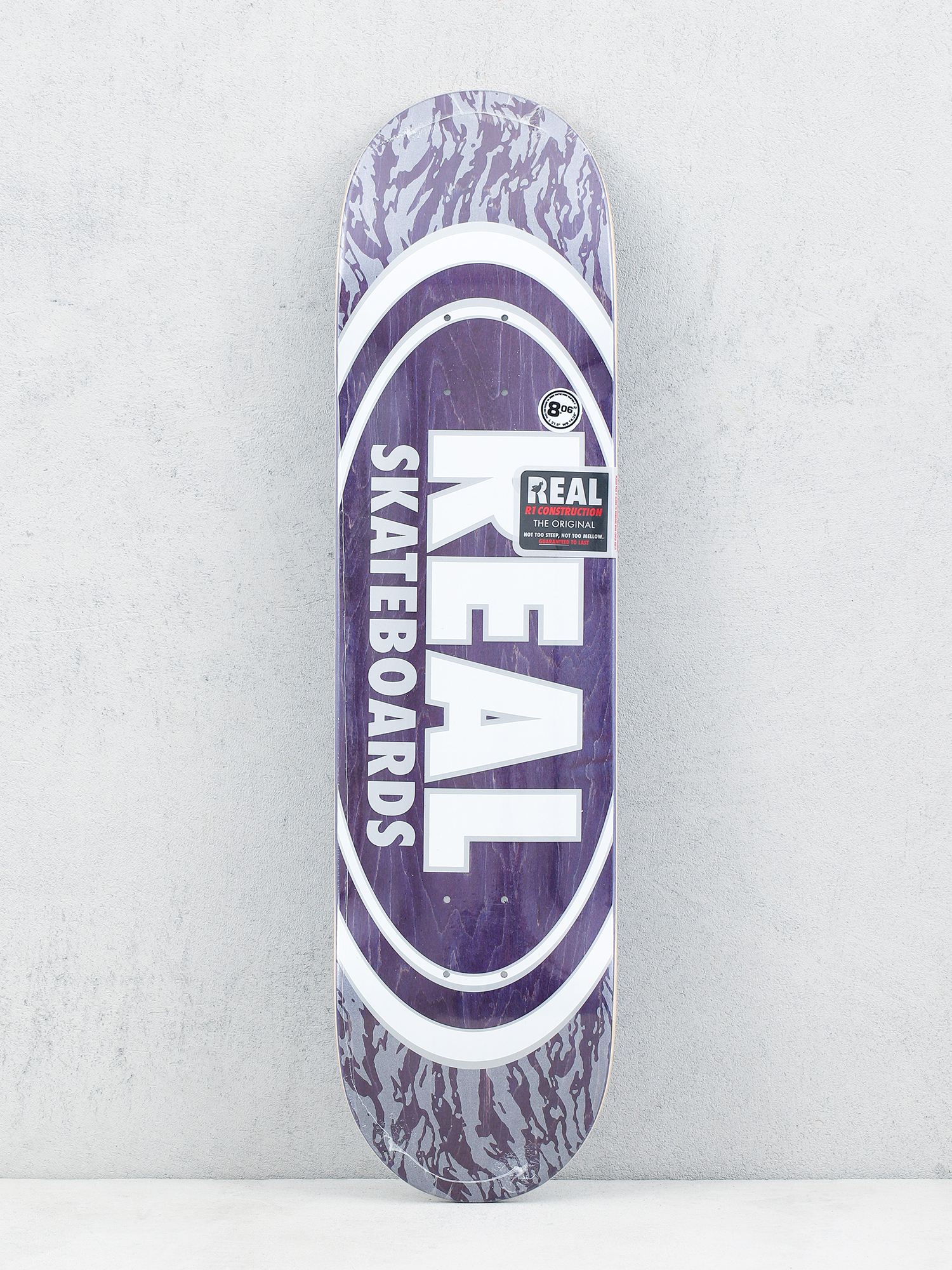 Deck Real Oval Pearl Patterns (purple)