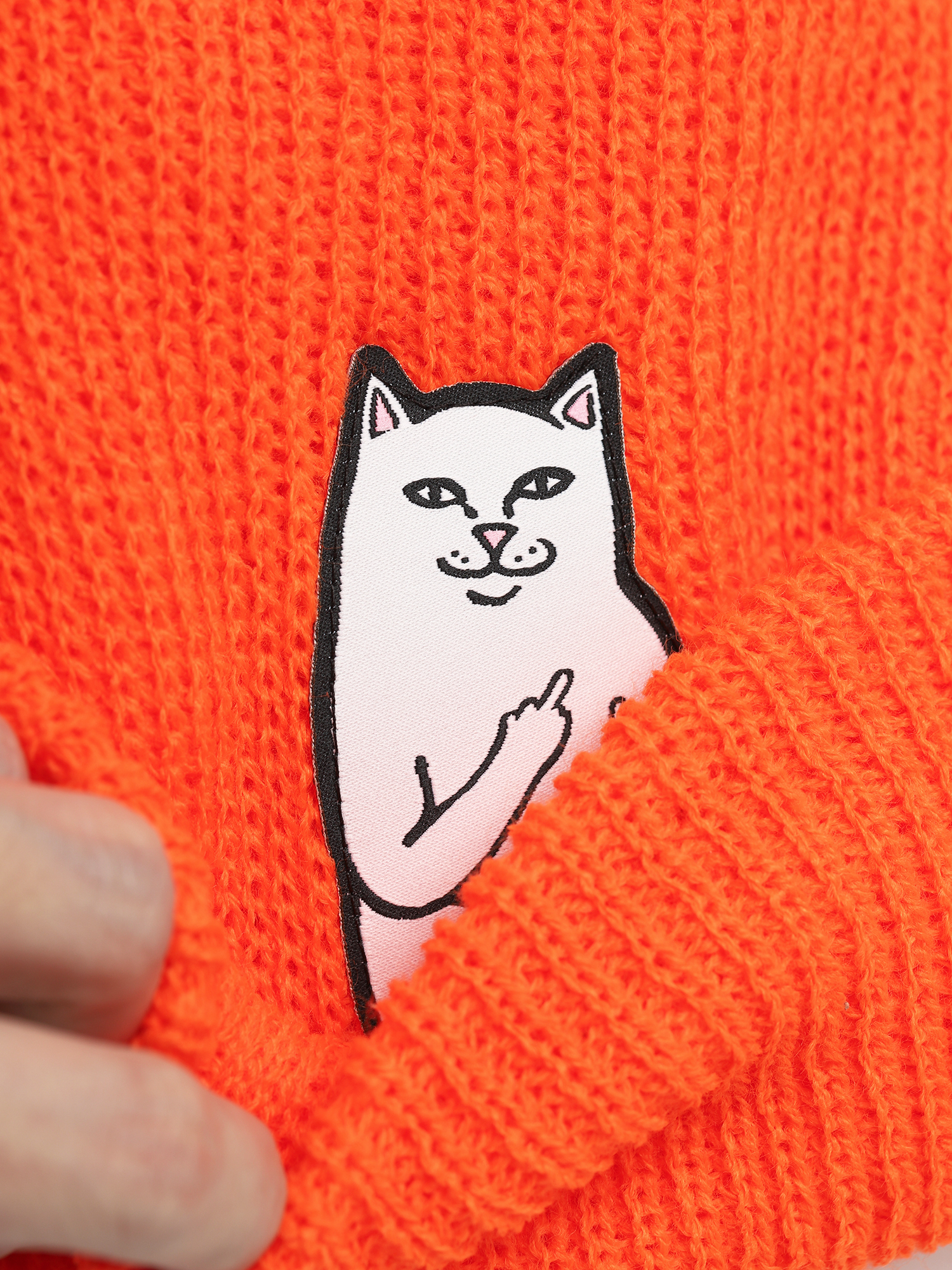 Czapka zimowa RipNDip Lord Nermal (orange)