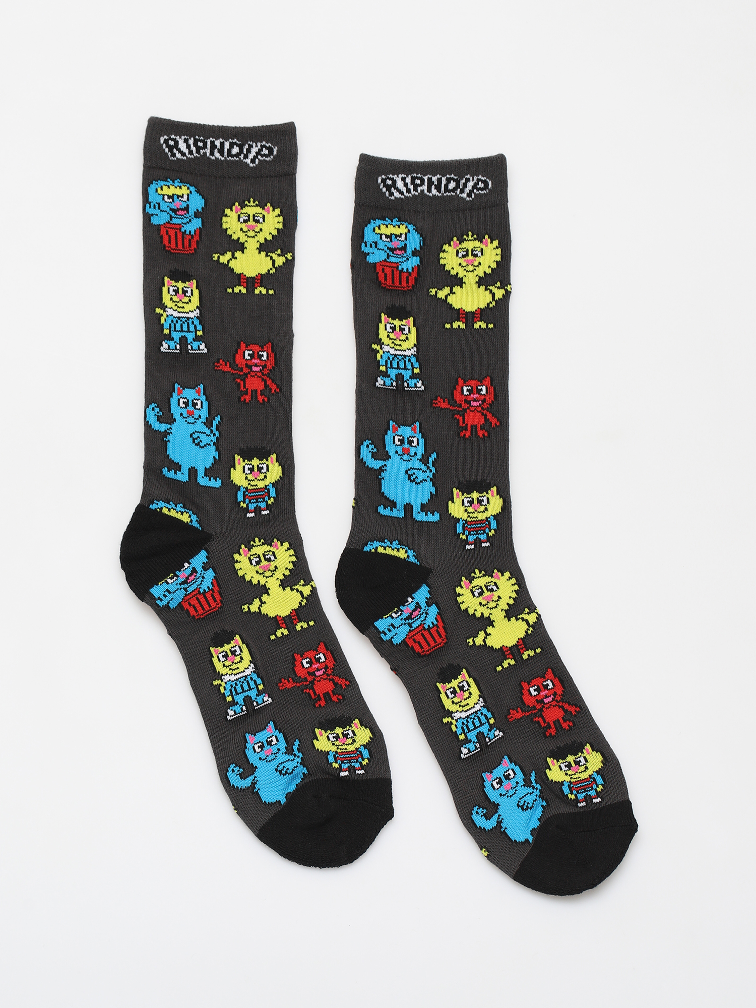 Skarpetki RipNDip Nerm Street (black)