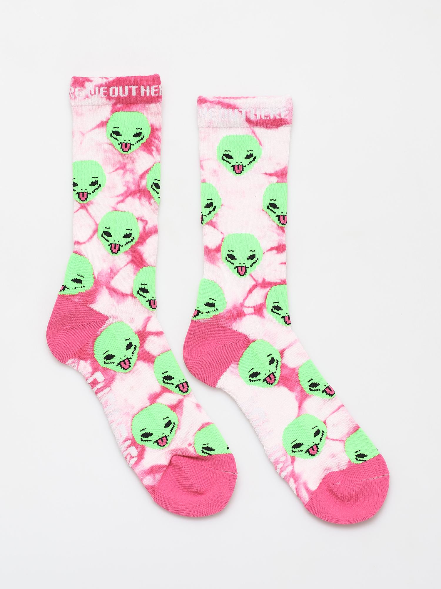 Skarpetki RipNDip We Out Here (pink lightning wash)