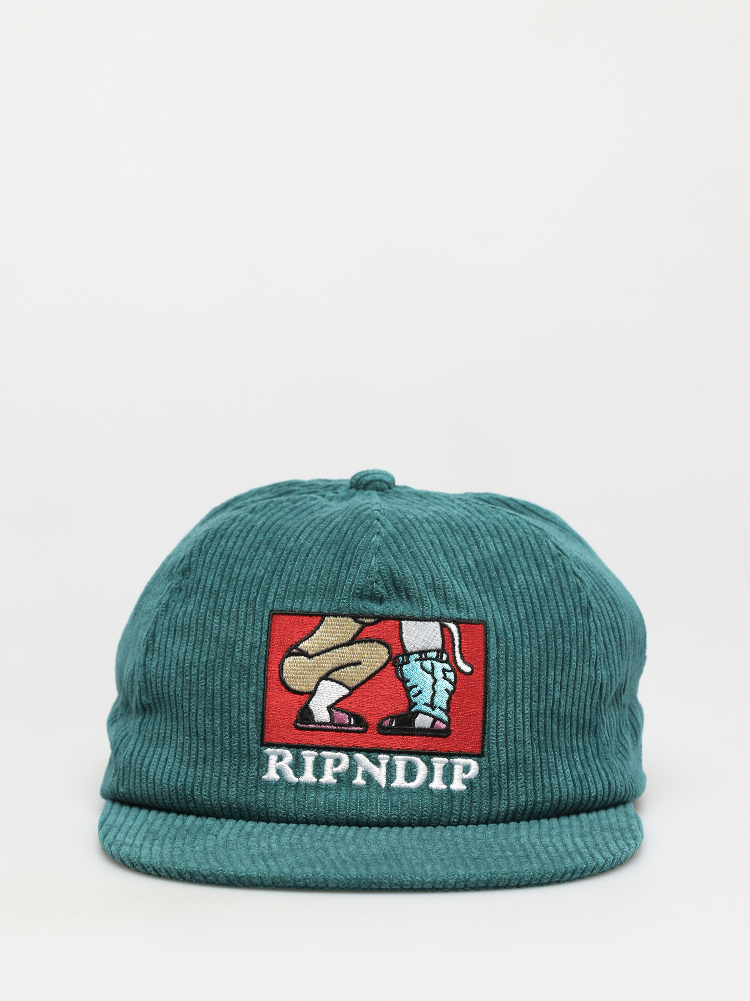 Czapka z daszkiem RipNDip Love Is Blind ZD (teal)